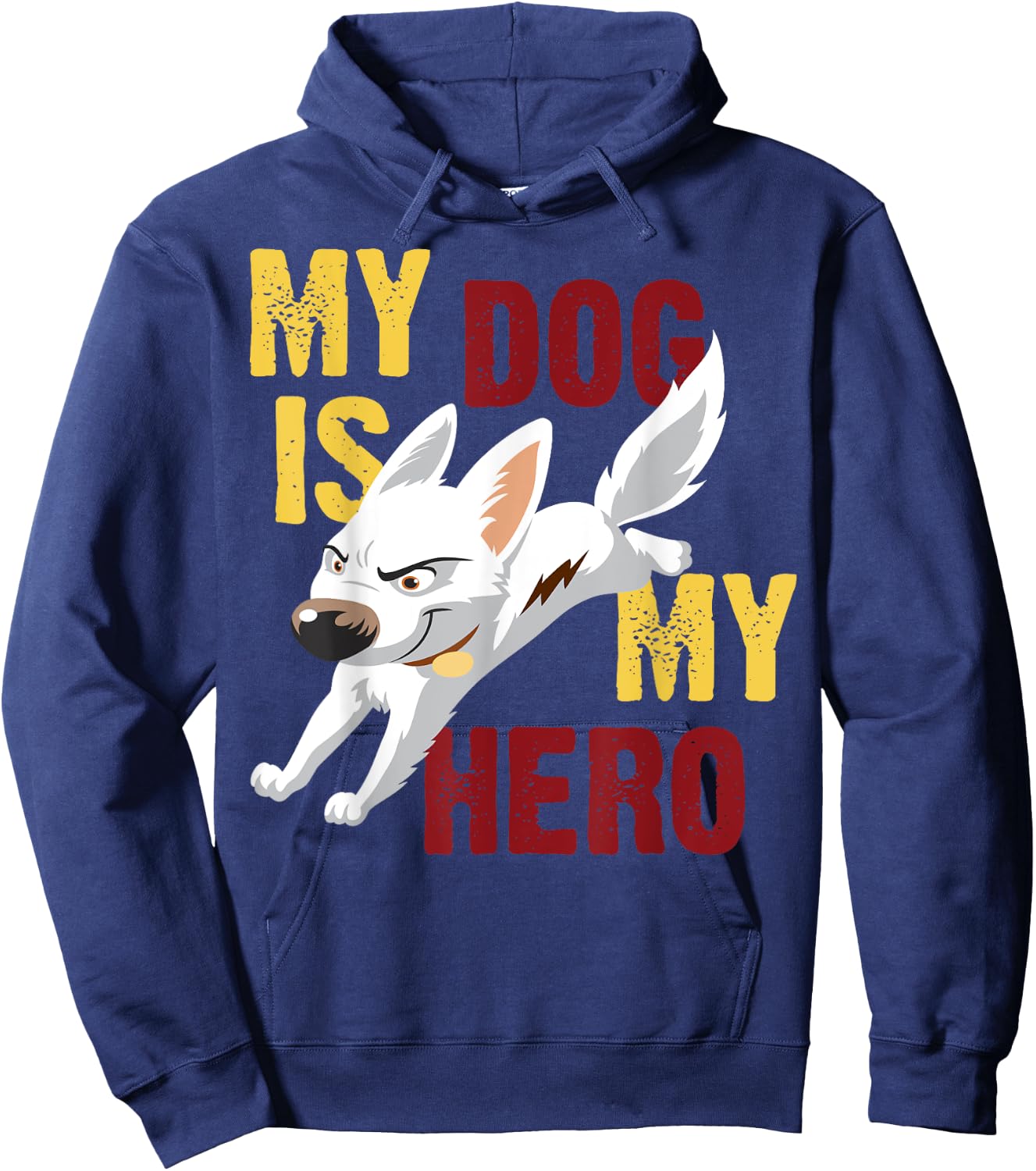 Disney Bolt My Dog Is My Hero Hoodie - Hoodie | Navy