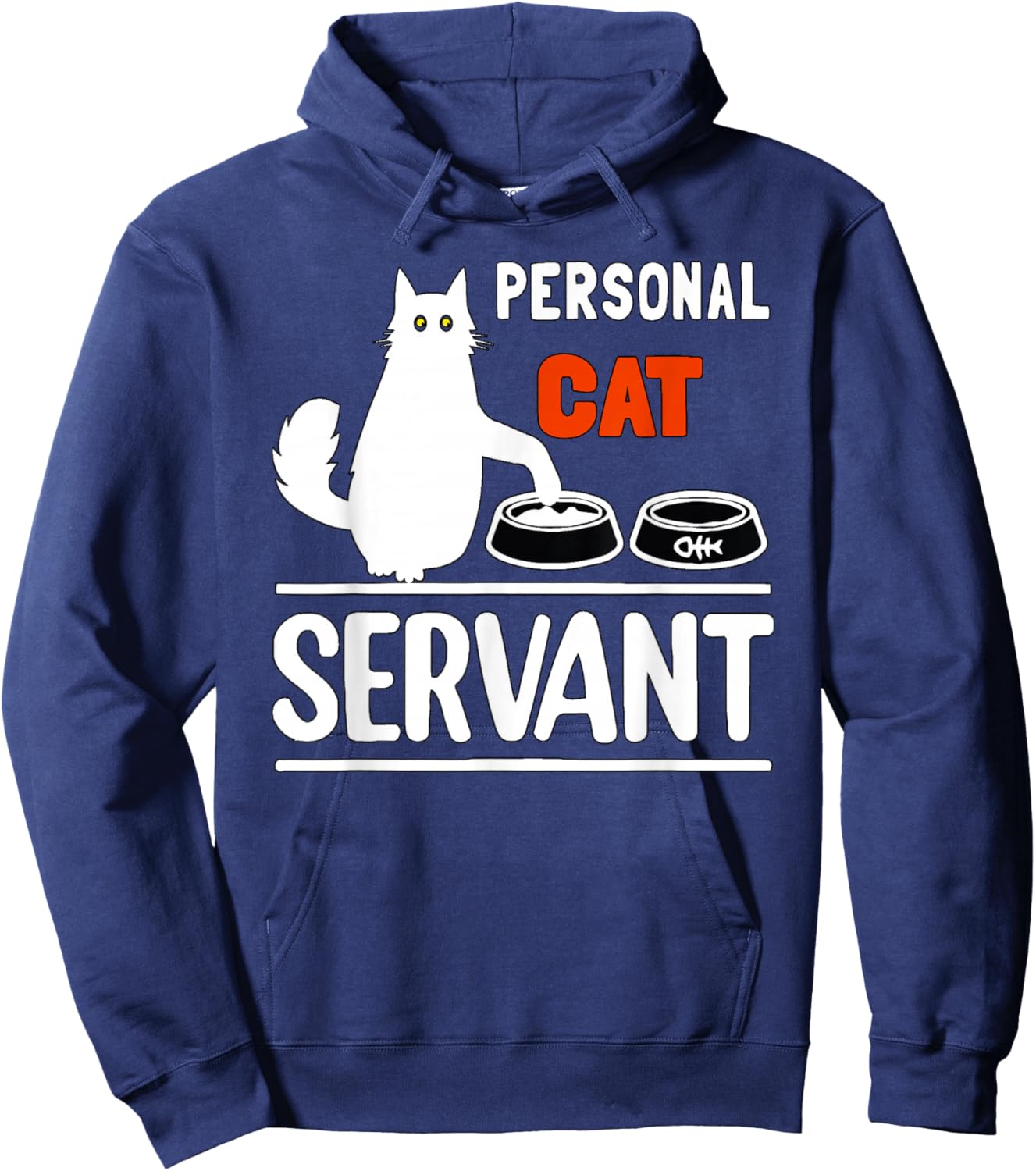 Personal Cat Servant Hoodie - Hoodie | Navy