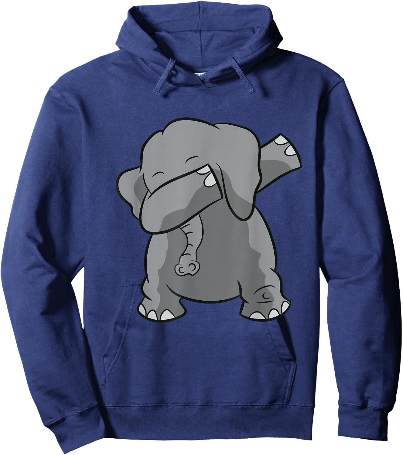 Dabbing Elephant Cute Dabbing Elephant Hoodie - Hoodie | Navy