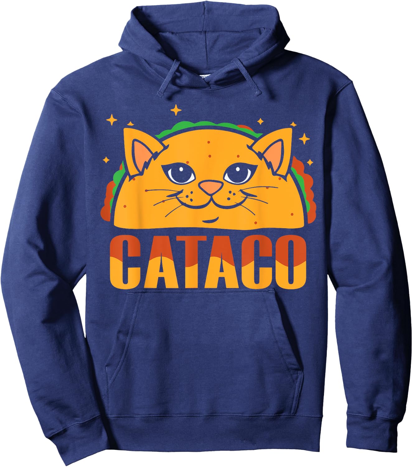 Cataco Taco Cat Hoodie - Hoodie | Navy
