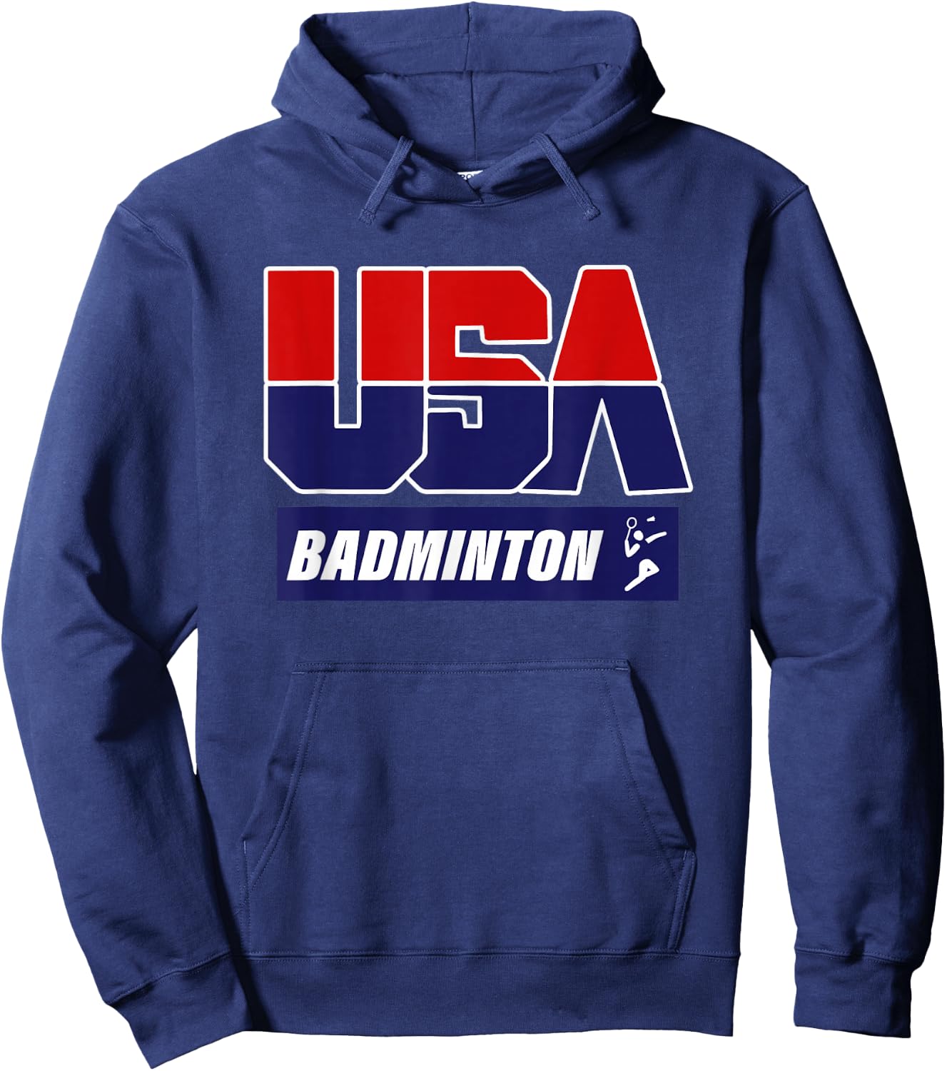 Badminton 2021 USA Hoodie - Hoodie | Navy