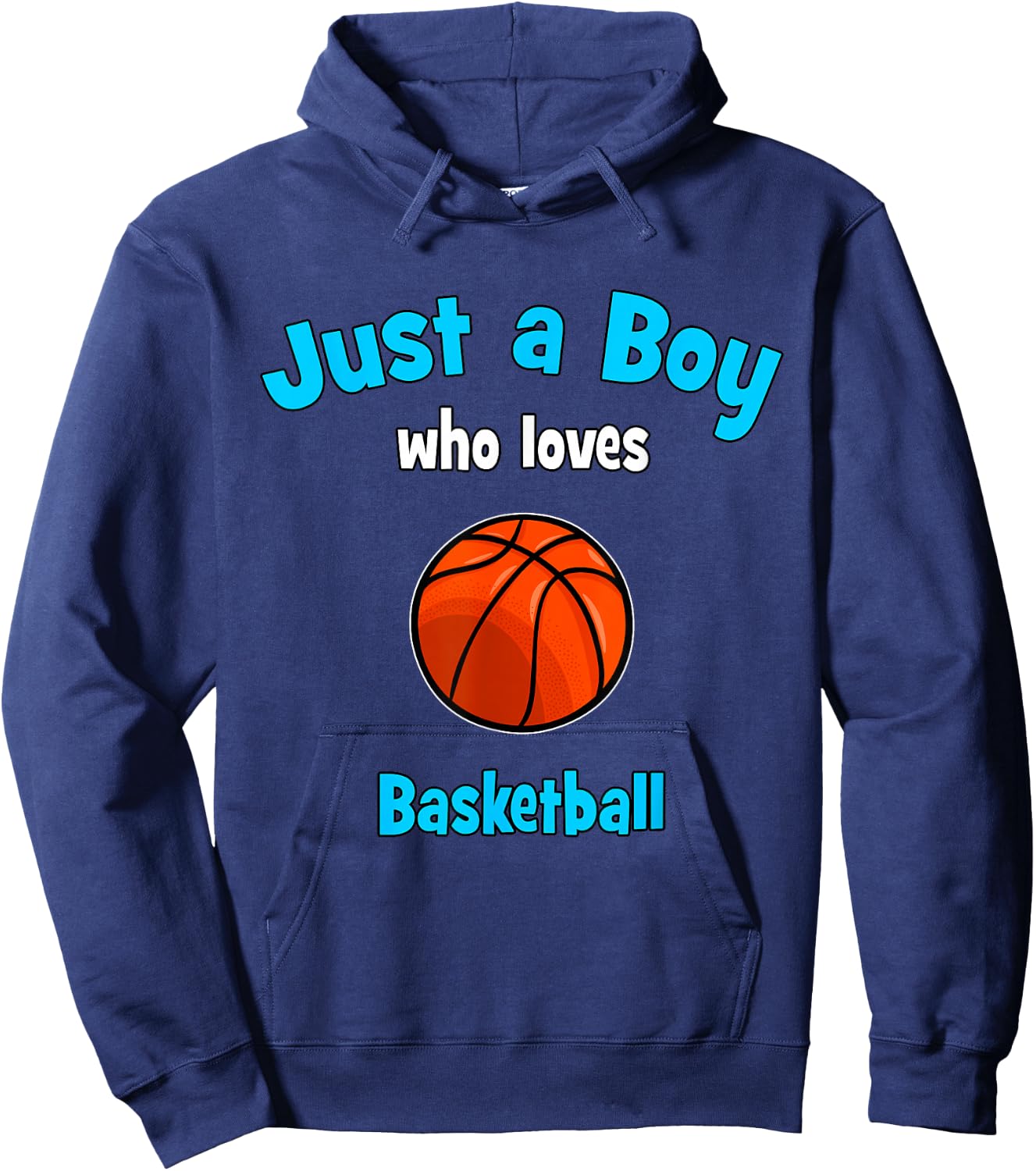 Boys Basketball Jersey | Kids Basketball Hoodie - Hoodie | Navy