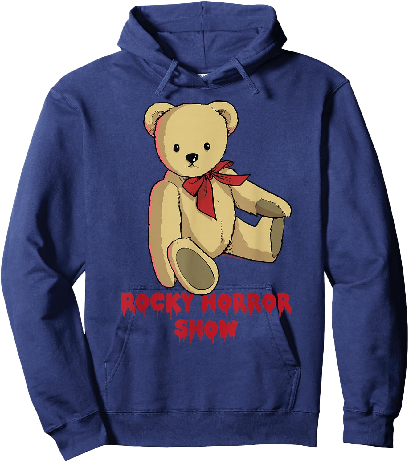 Rocky Horror Show Eddie's Teddy Hoodie - Hoodie | Navy