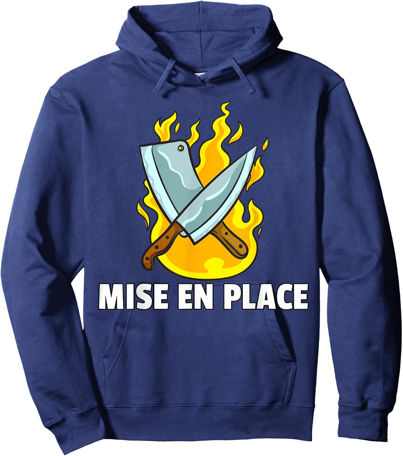 Mise en Place Culinary Kitchen For Chef Cook Hoodie - Hoodie | Navy