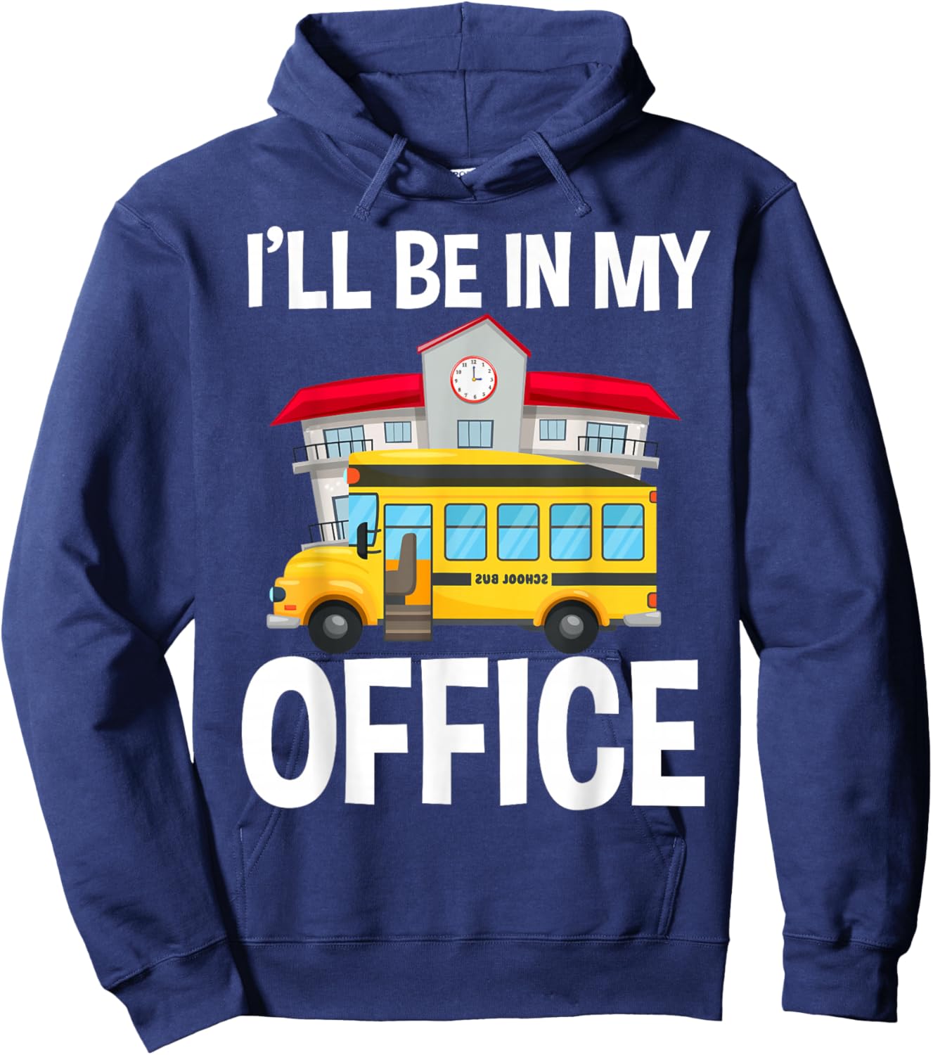 School Bus Driver Hoodie - Hoodie | Navy