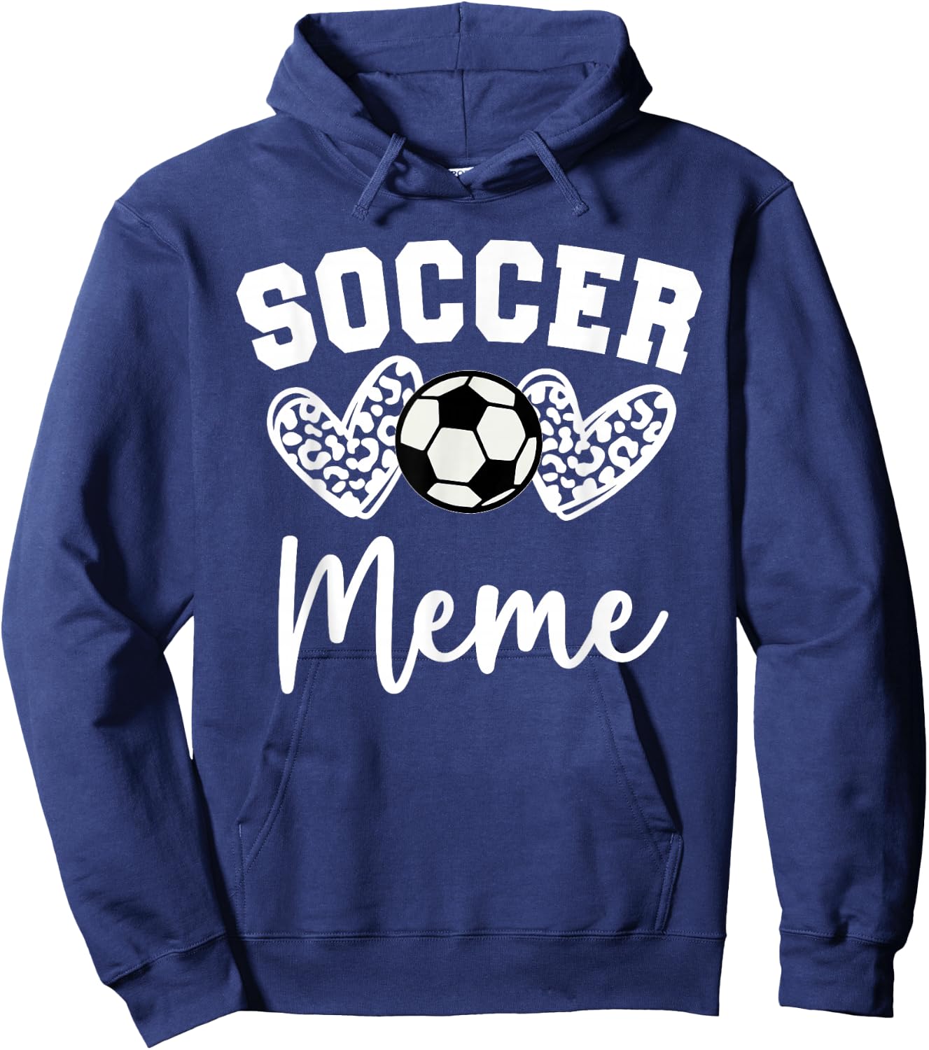 Soccer Meme Matching Family Soccer Hoodie - Hoodie | Navy