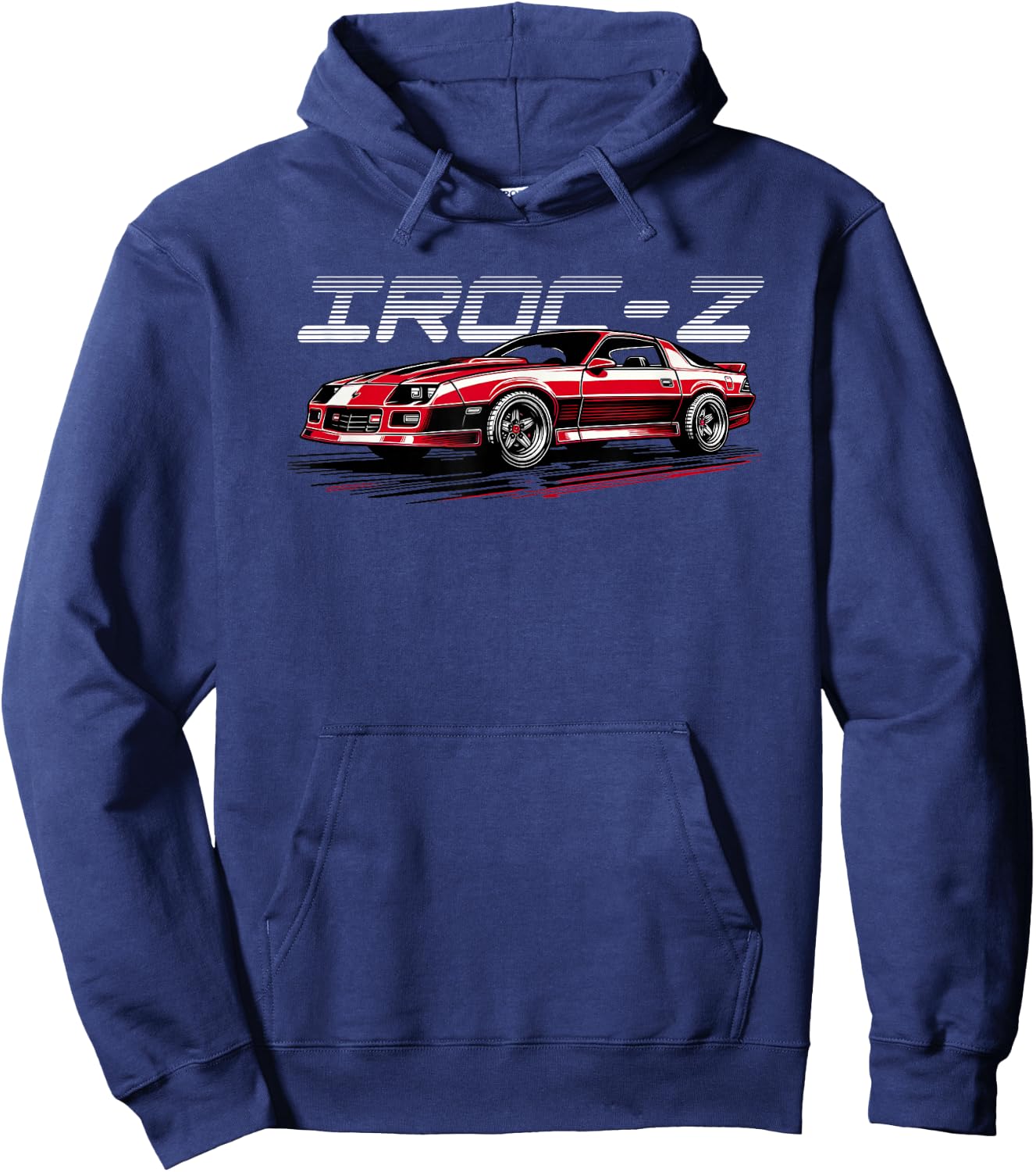 1980's IROC, IROC-Z Muscle Car American Muscle Hoodie - Hoodie | Navy