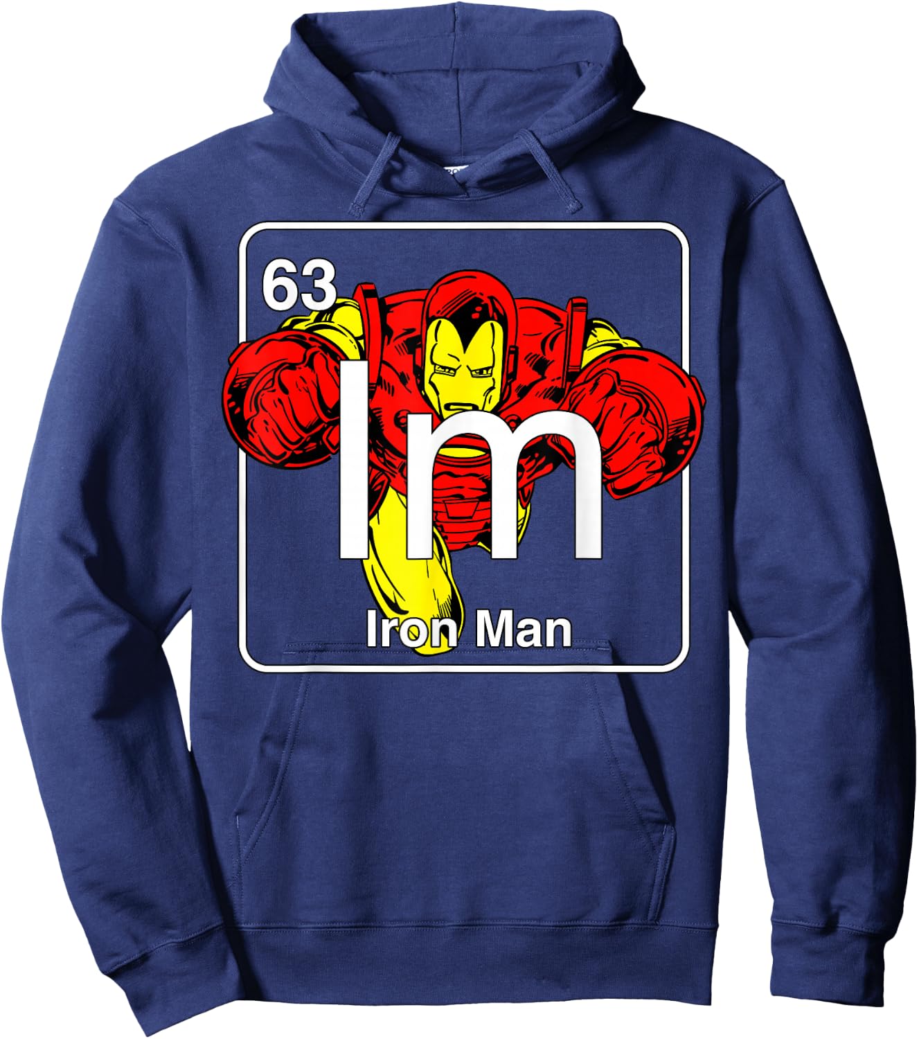Marvel Avengers Iron Man Element Hoodie - Hoodie | Navy
