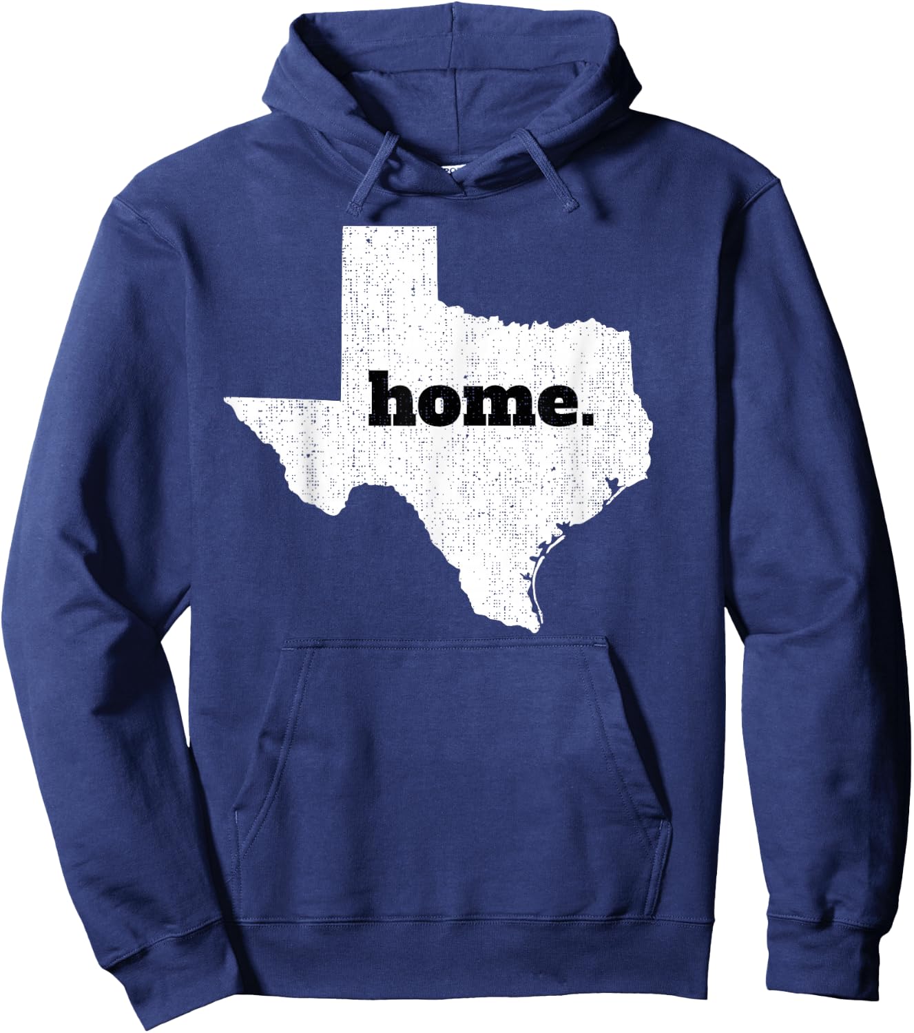 Texas Home State Map Pride Hoodie - Hoodie | Navy