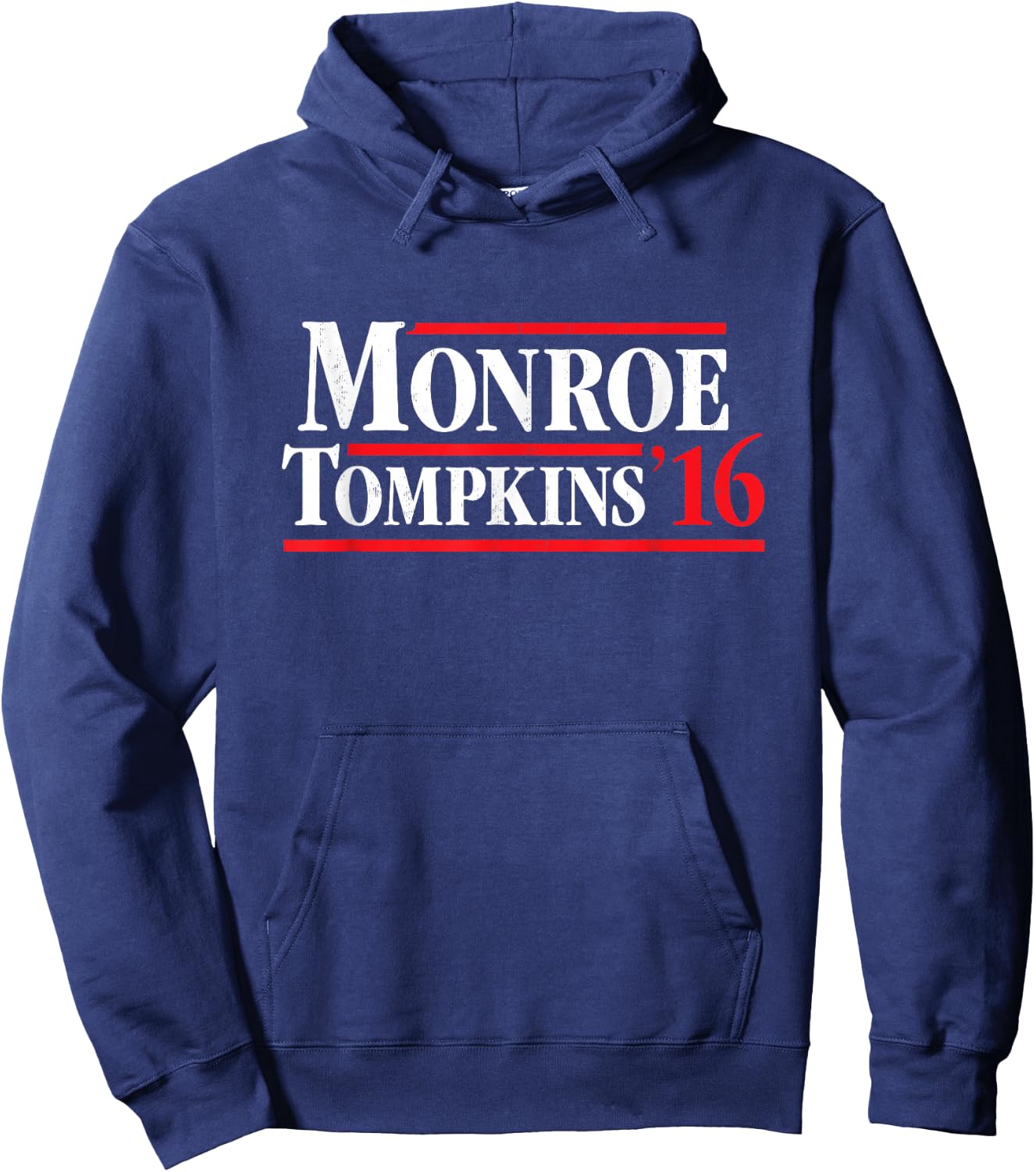 President James Monroe 1816 - Retro 4th of July Hoodie - Hoodie | Navy
