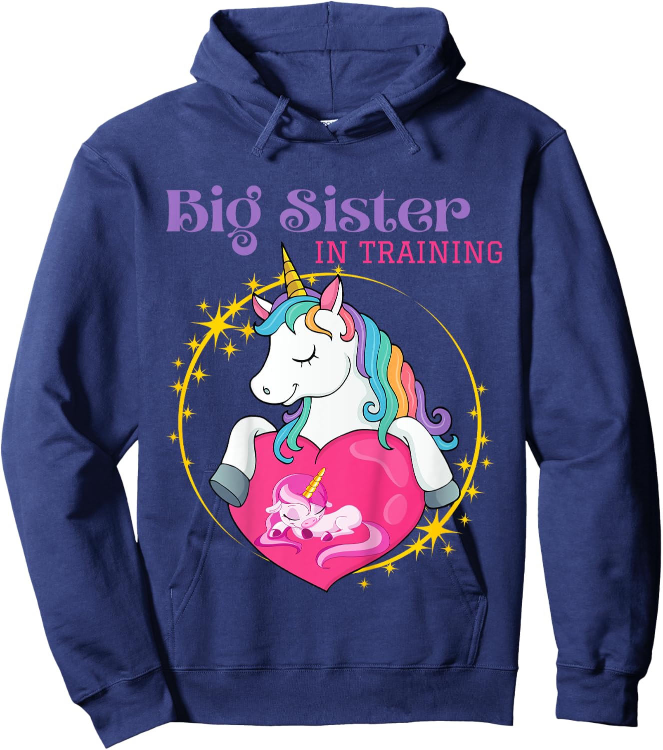 Big Sister in Training Hoodie - Hoodie | Navy