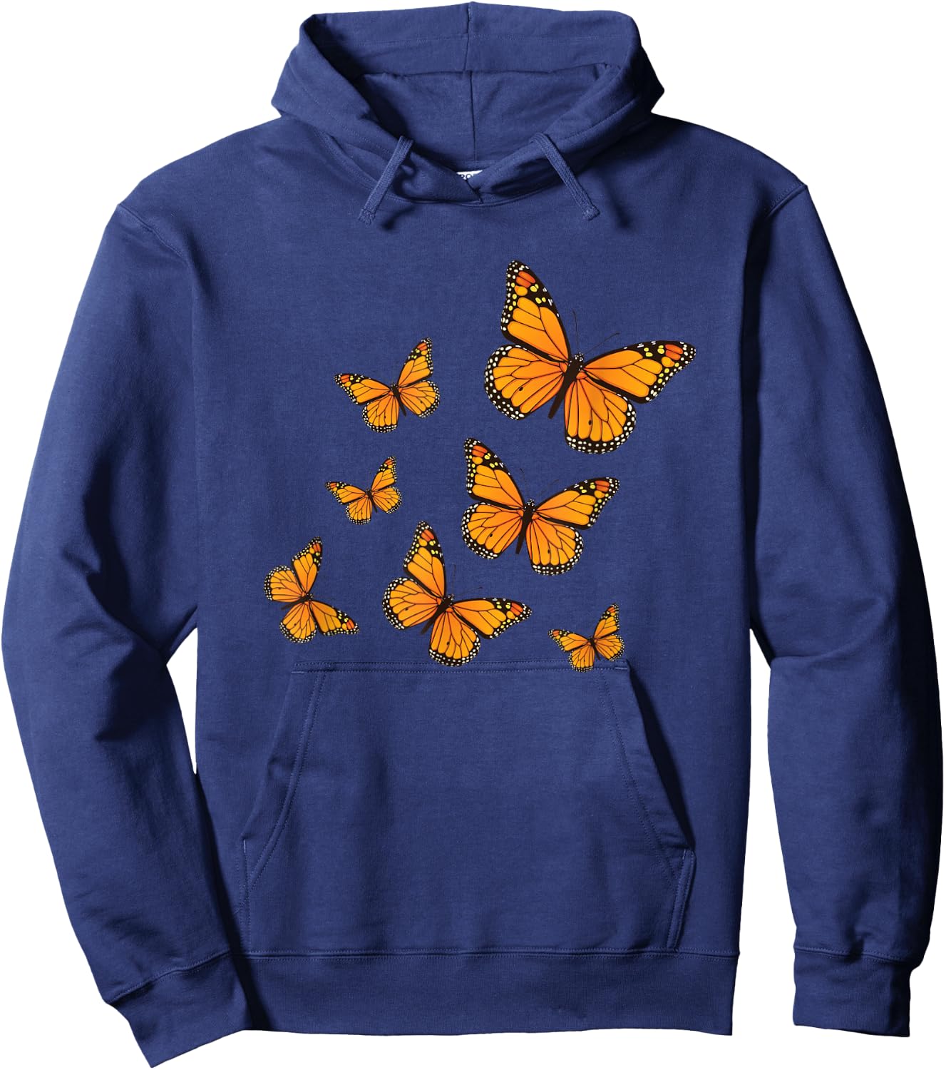 Monarch Butterflies Hoodie - Hoodie | Navy