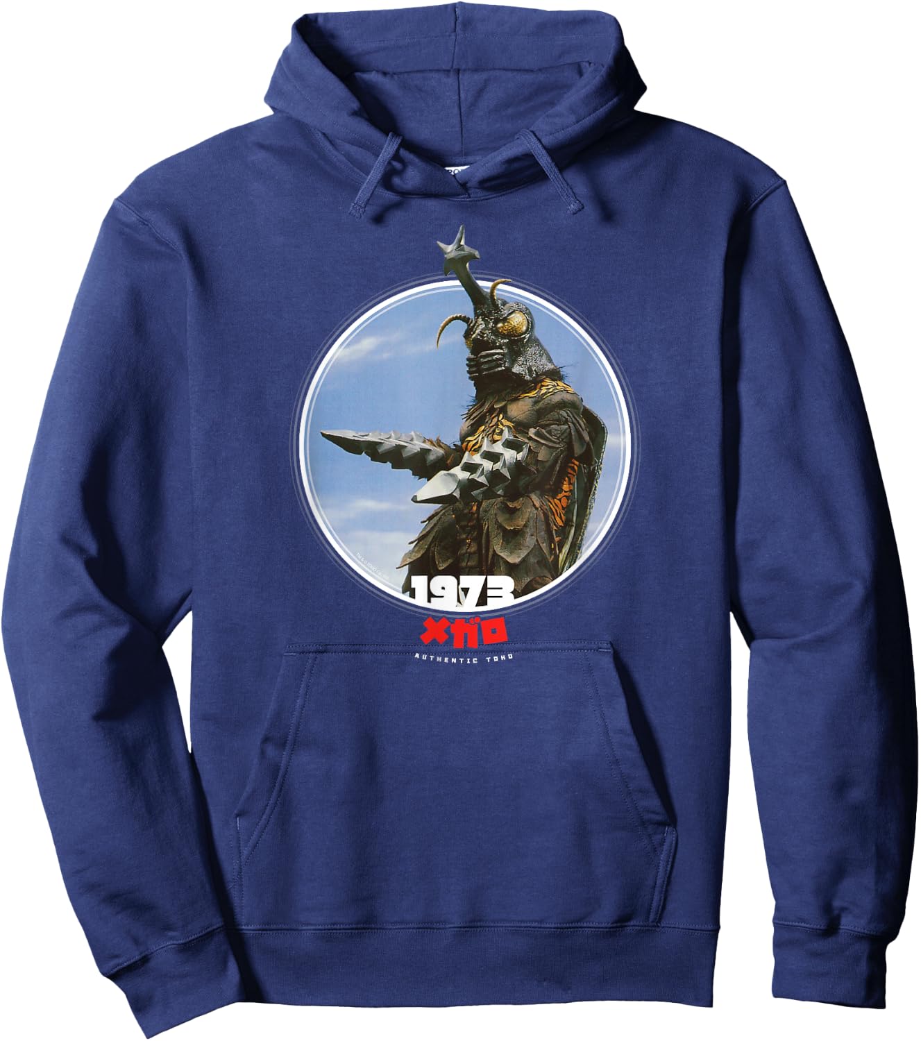Godzilla Megalon 1973 Icons of Toho Hoodie - Hoodie | Navy