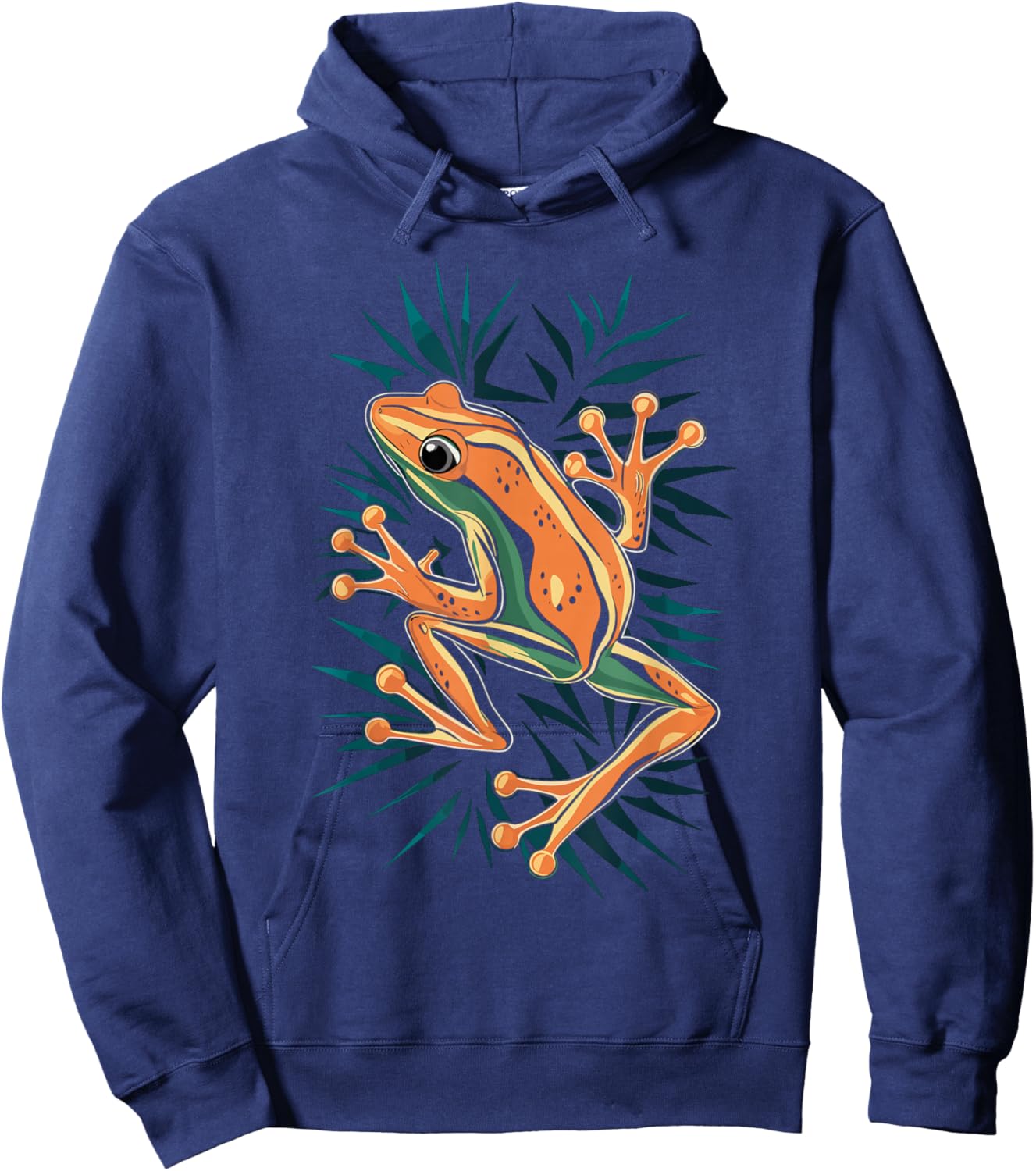 Coqui Frog Puerto Rico Wilflife Tropical Coqui Hoodie - Hoodie | Navy