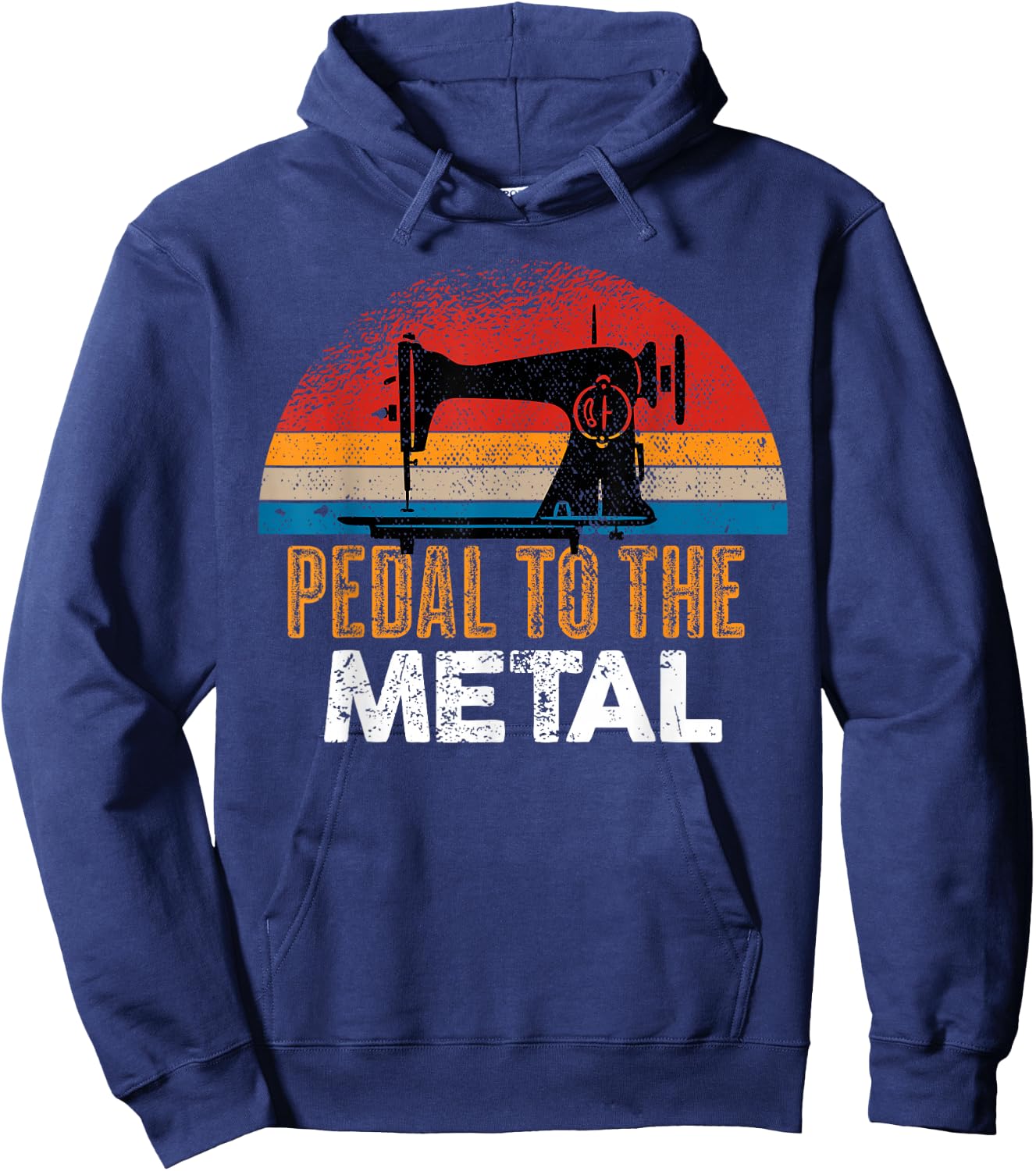 Pedal To The Metal Hoodie - Hoodie | Navy