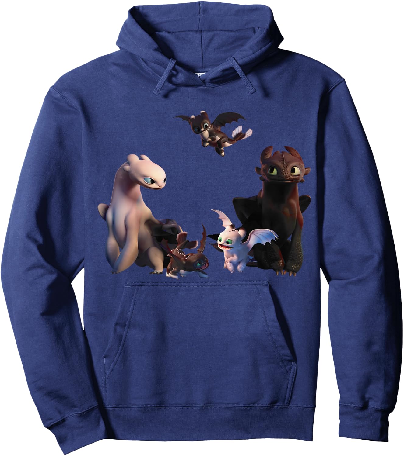 How to Train Your Dragon 3 Night Fury Family Hoodie - Hoodie | Navy