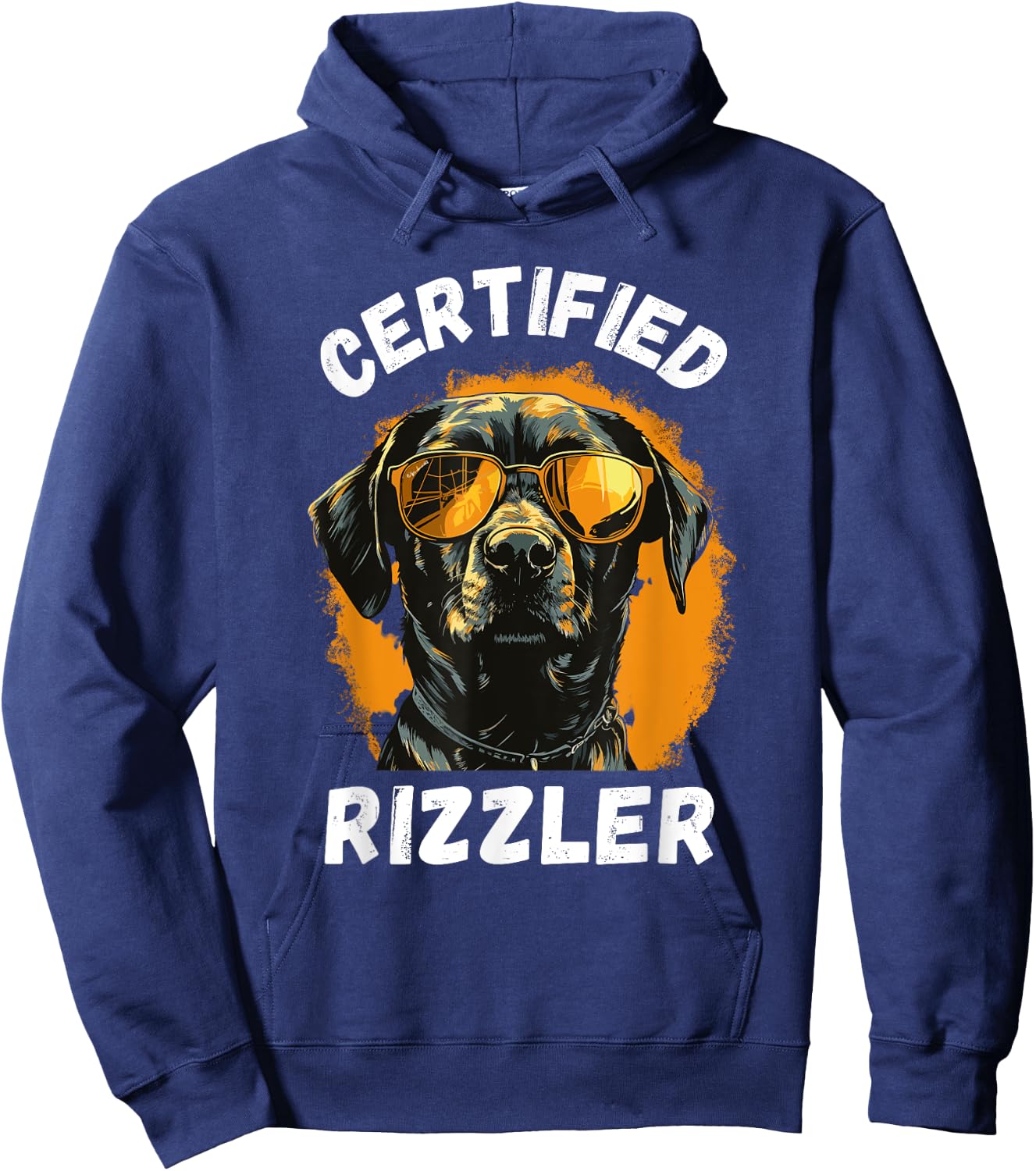 Certified Rizzler, Funny Meme, Memes, W Rizz Hoodie - Hoodie | Navy