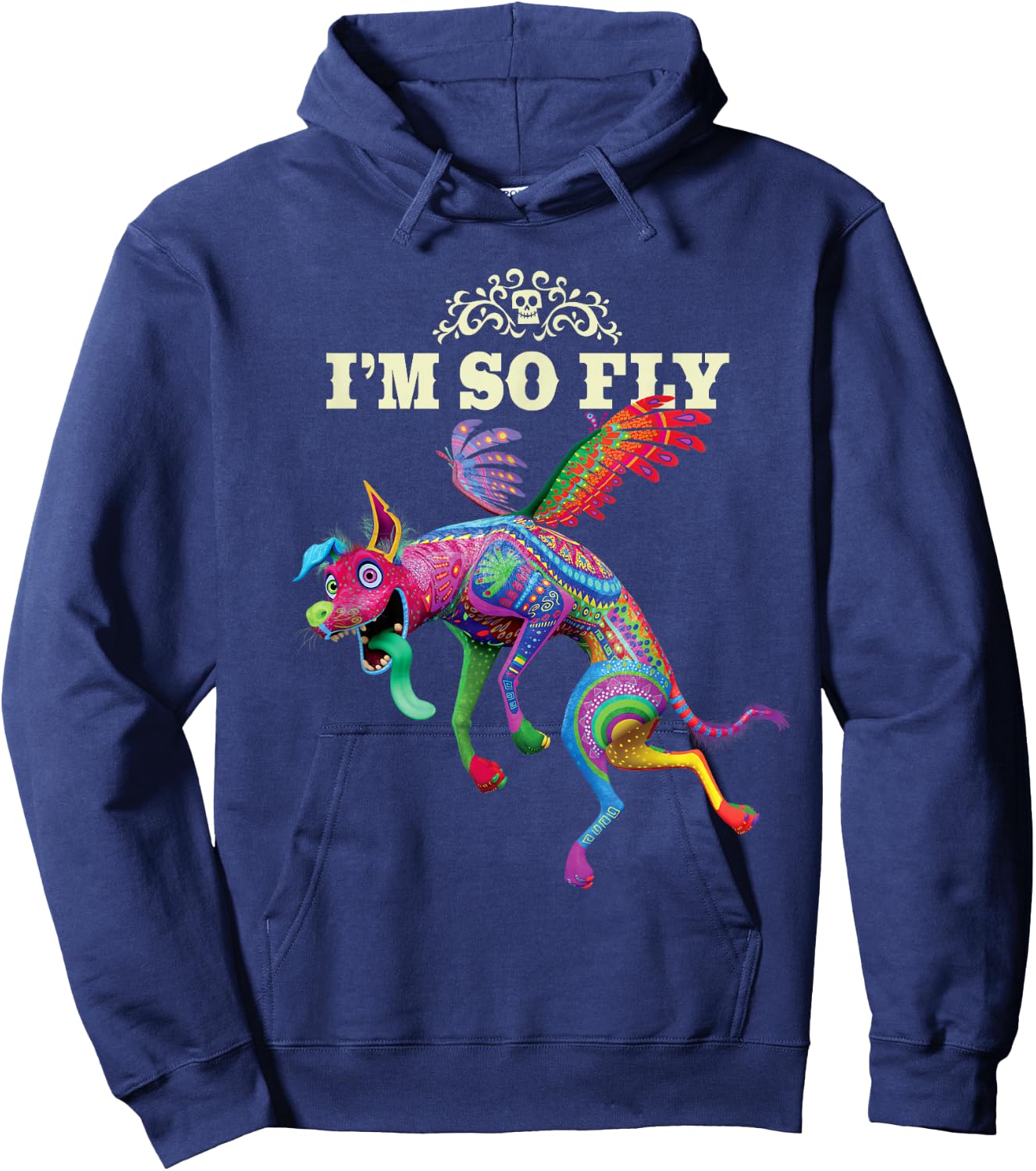 Disney Pixar Coco Dante I'm So Fly Hoodie - Hoodie | Navy