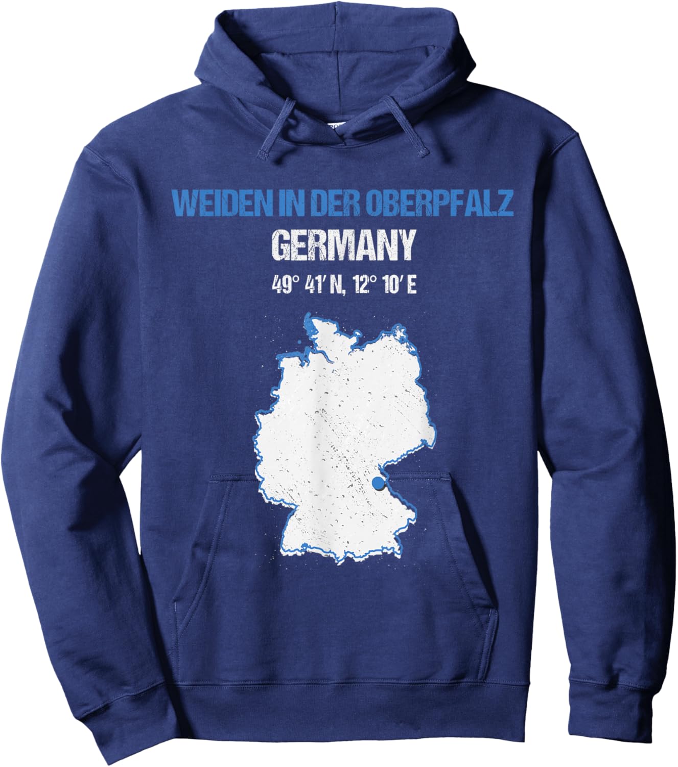 Weiden in der Oberpfalz Germany City Hoodie - Hoodie | Navy
