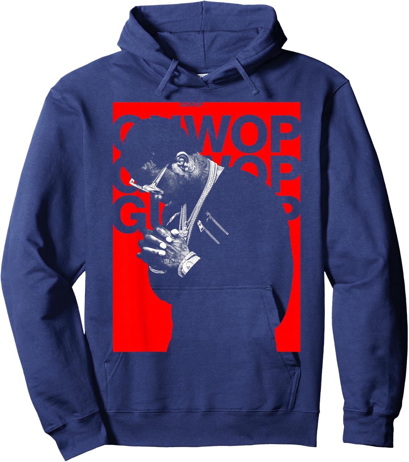 Gucci Mane GUWOP Pose Hoodie - Hoodie | Navy
