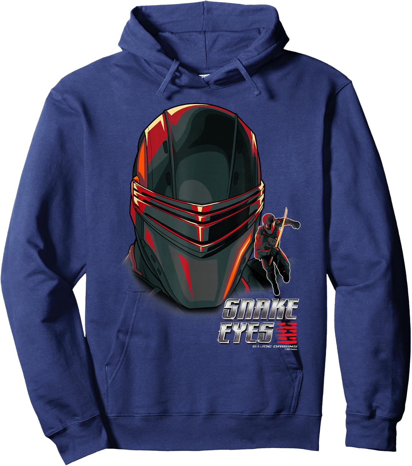 Snake Eyes Big Hero Snake Eyes Hoodie - Hoodie | Navy