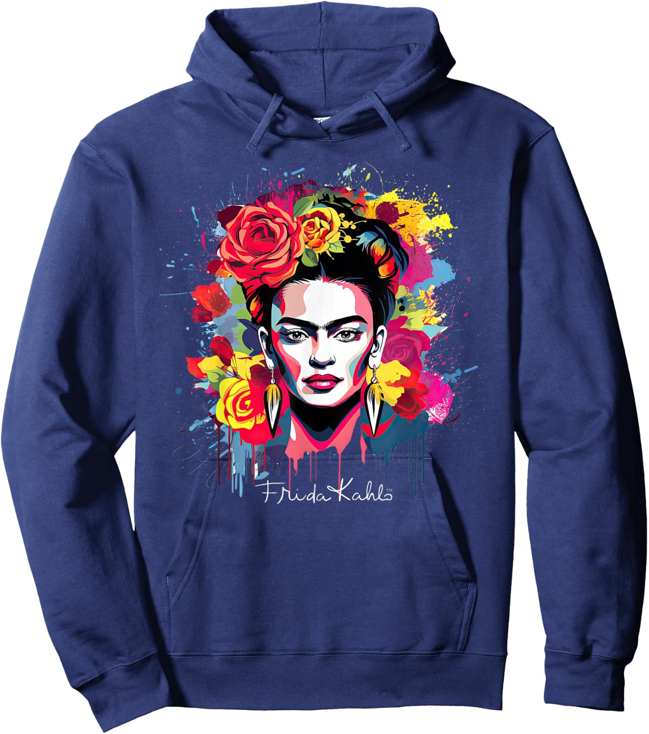 Frida Kahlo - Variety of Items Hoodie - Hoodie | Navy