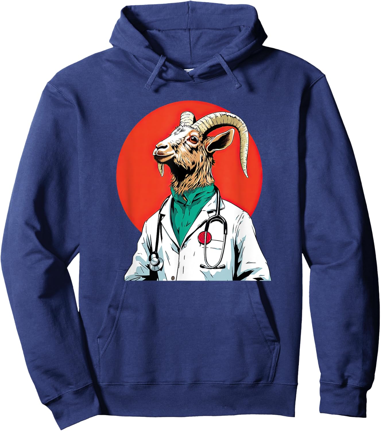 Goat Doctor Funny Animal Profession Hoodie - Hoodie | Navy