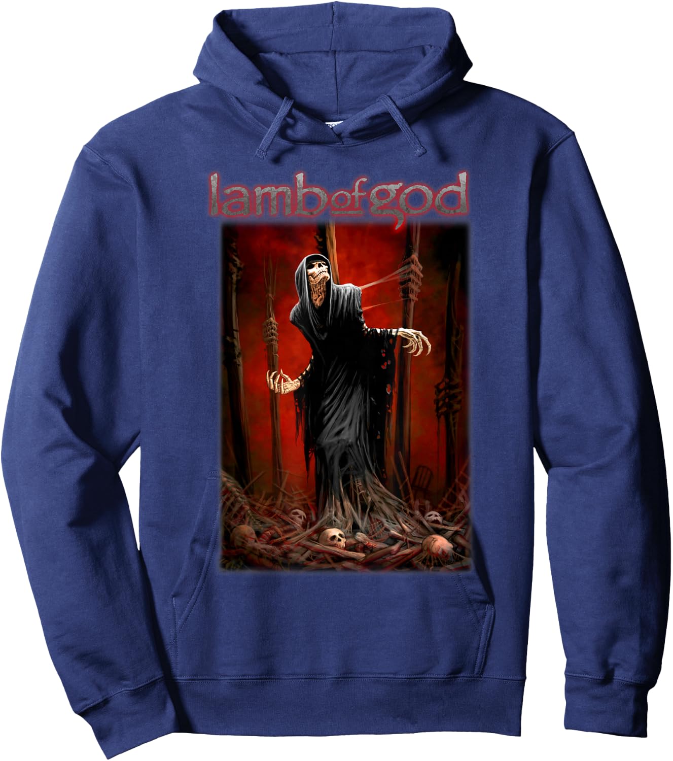 Lamb of God - Wrath Hoodie - Hoodie | Navy