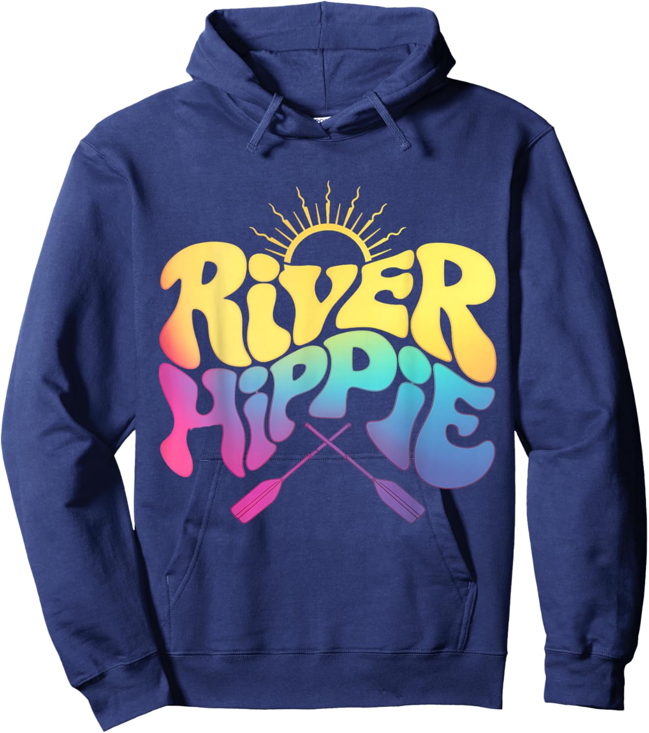 River Hippie Hoodie - Hoodie | Navy