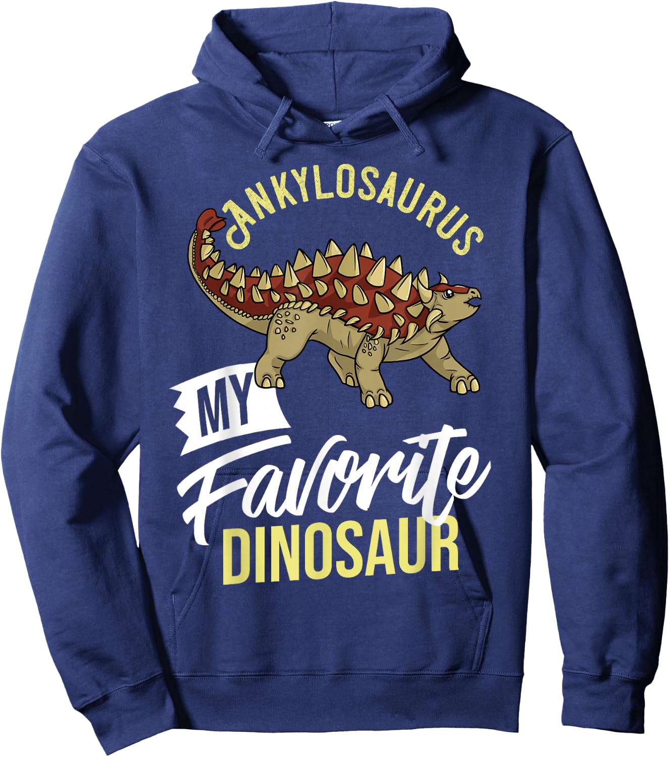 Ankylosaurus Dinosaur Gift Dino Fossil Hoodie - Hoodie | Navy