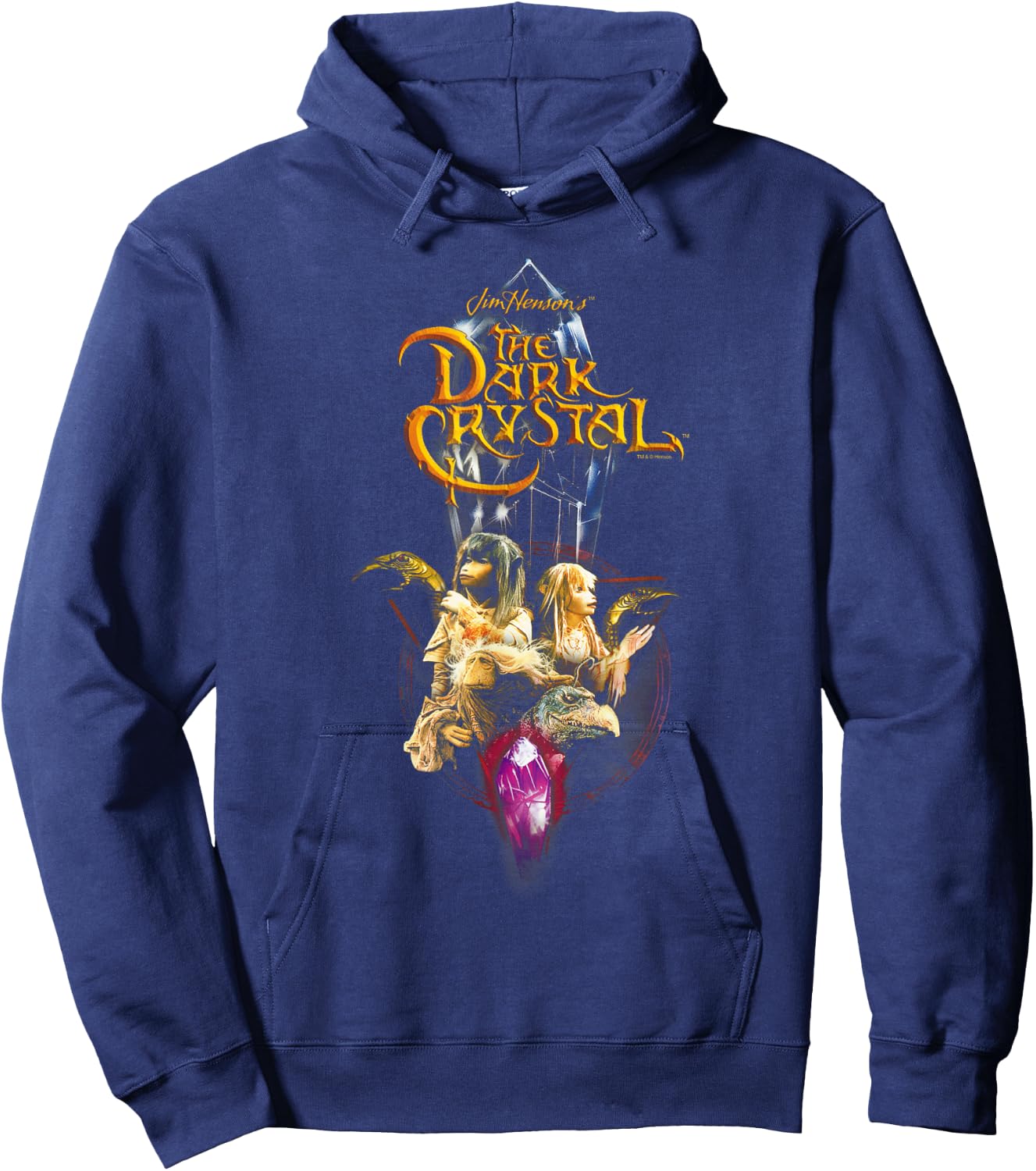 The Dark Crystal Crystal Quest Hoodie - Hoodie | Navy