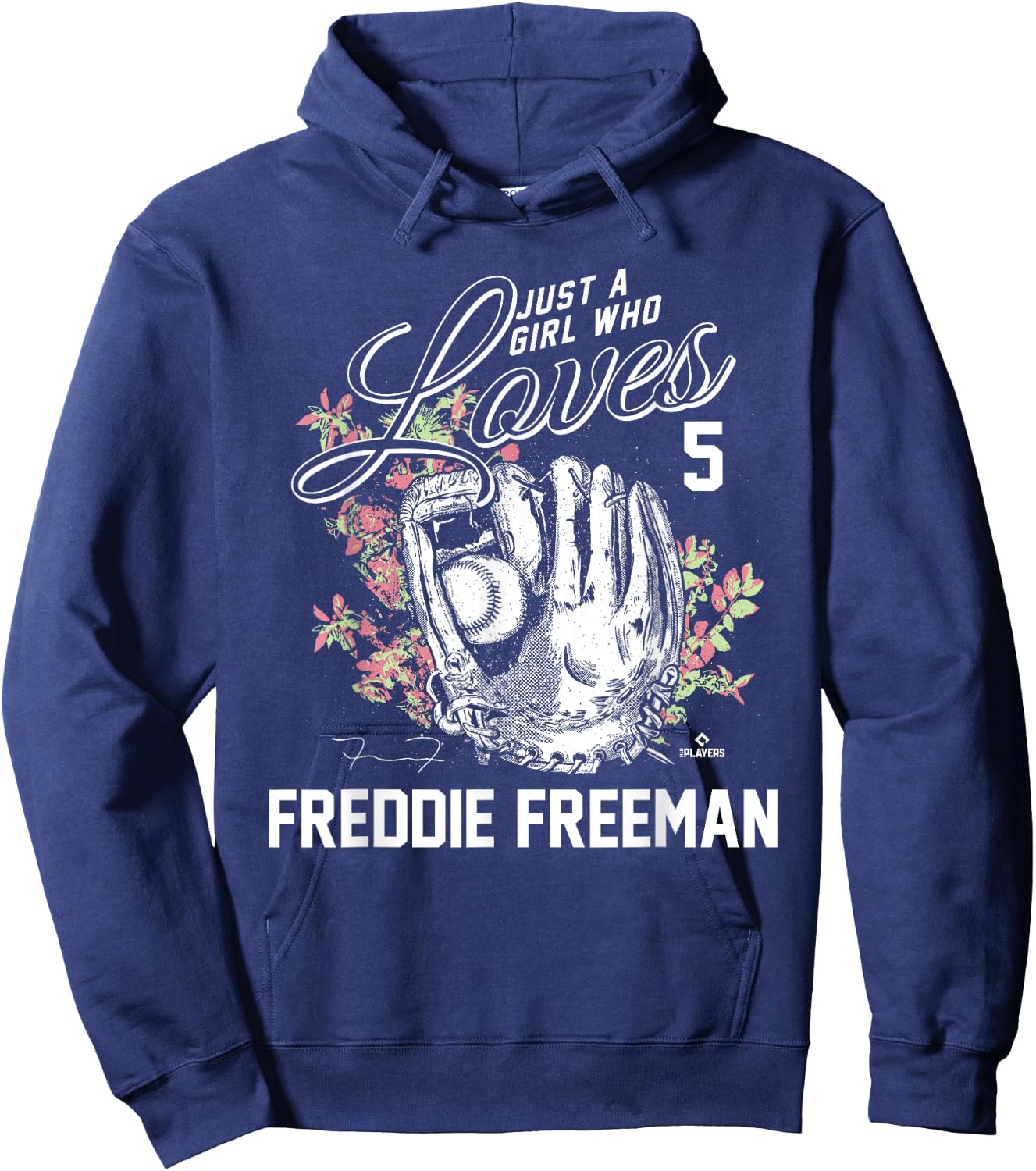 Just a Girl who Loves Freddie Freeman Hoodie - Hoodie | Navy
