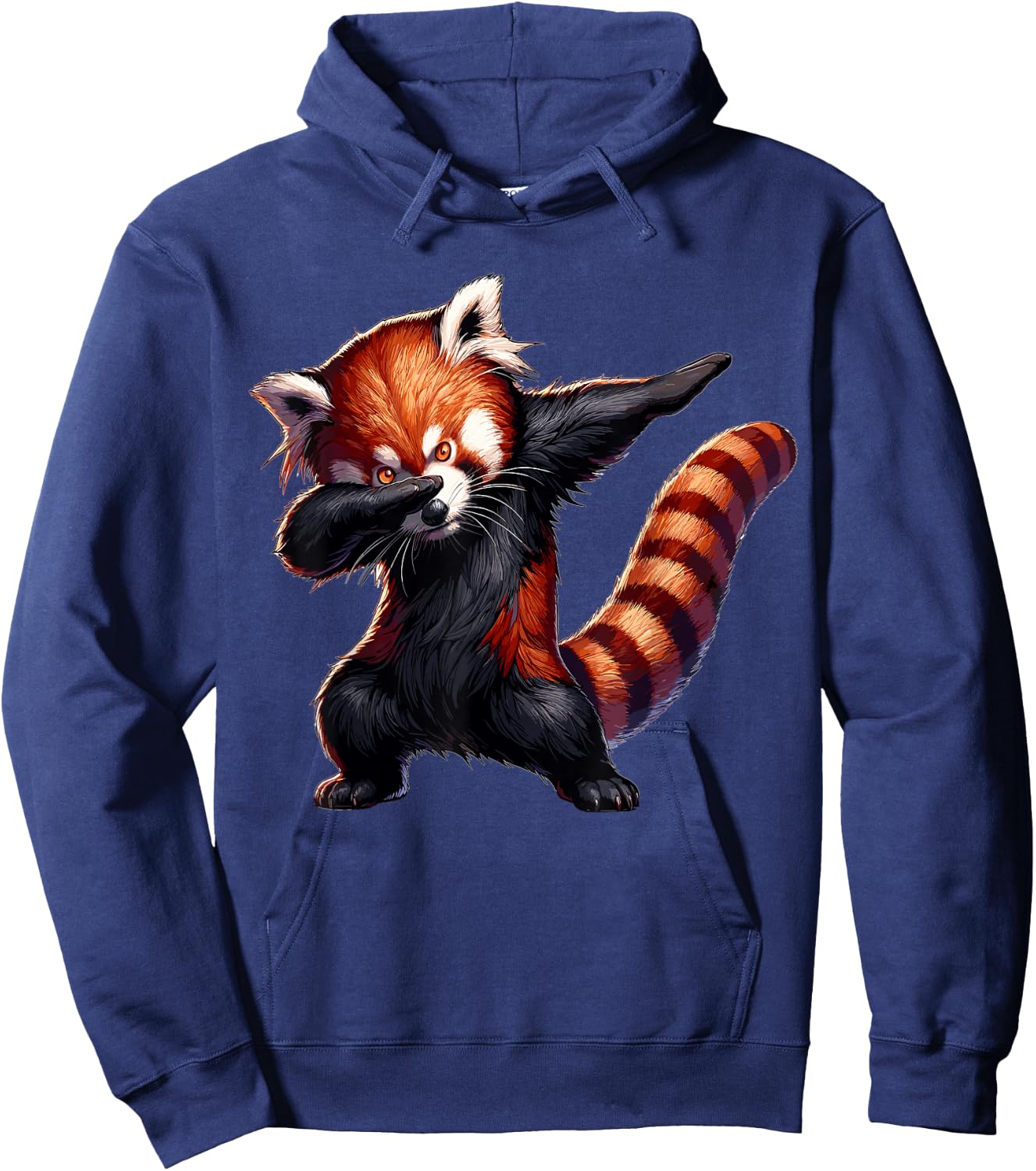 Red Panda Dabbing Panda Lovers Hoodie - Hoodie | Navy
