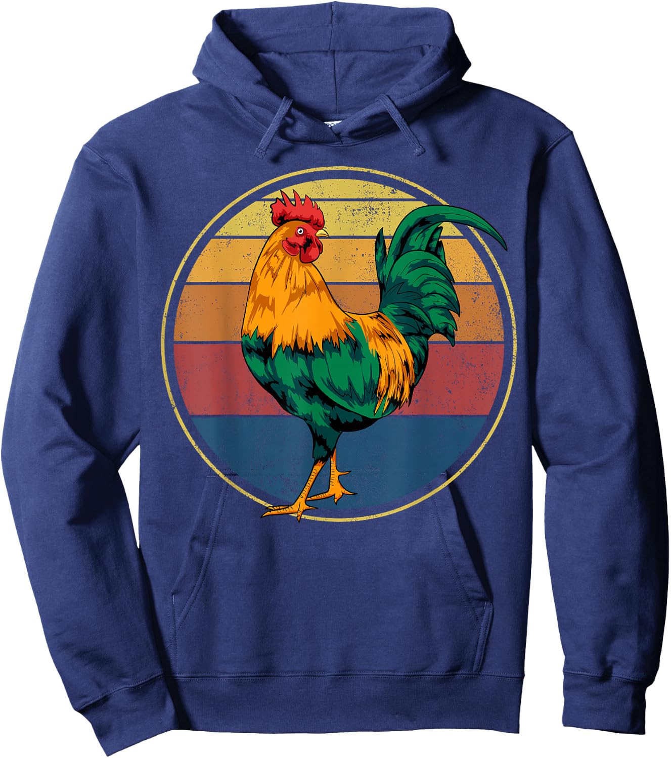 Rooster Gift Hoodie - Hoodie | Navy
