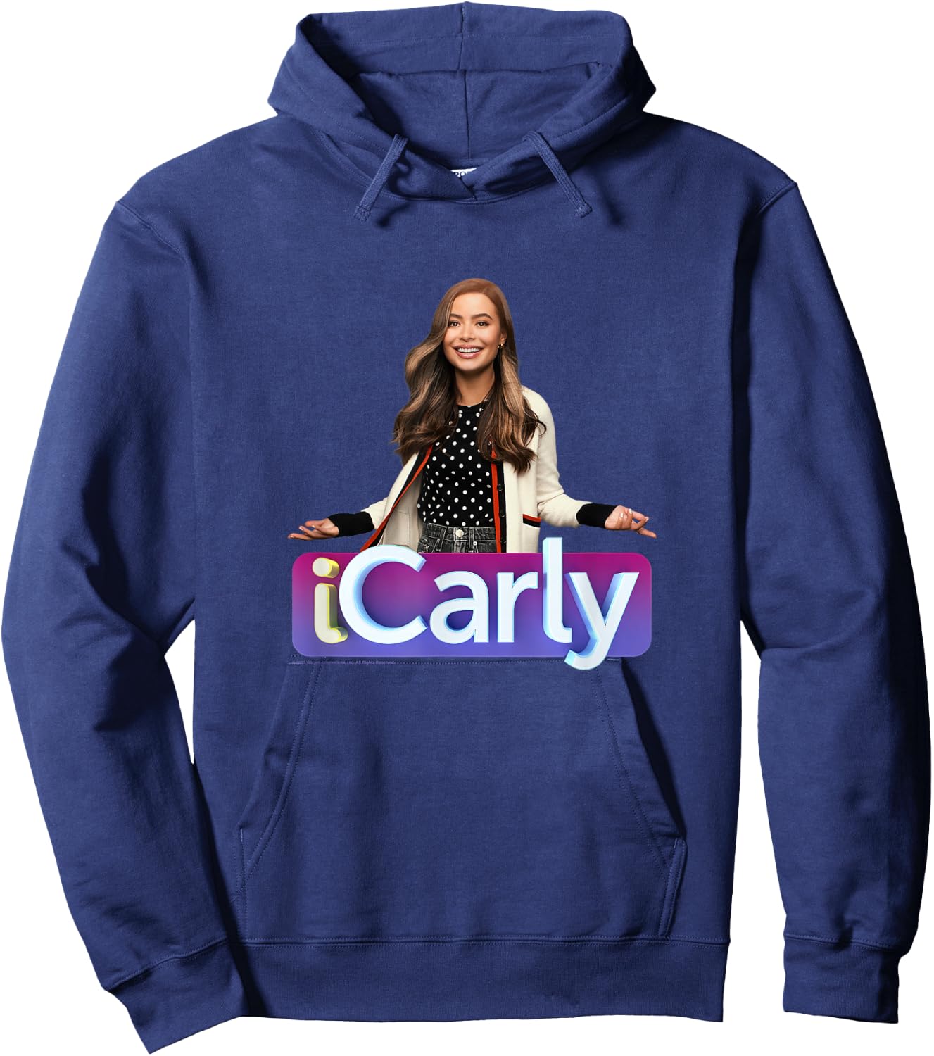 iCarly Title Logo And Photo Hoodie - Hoodie | Navy