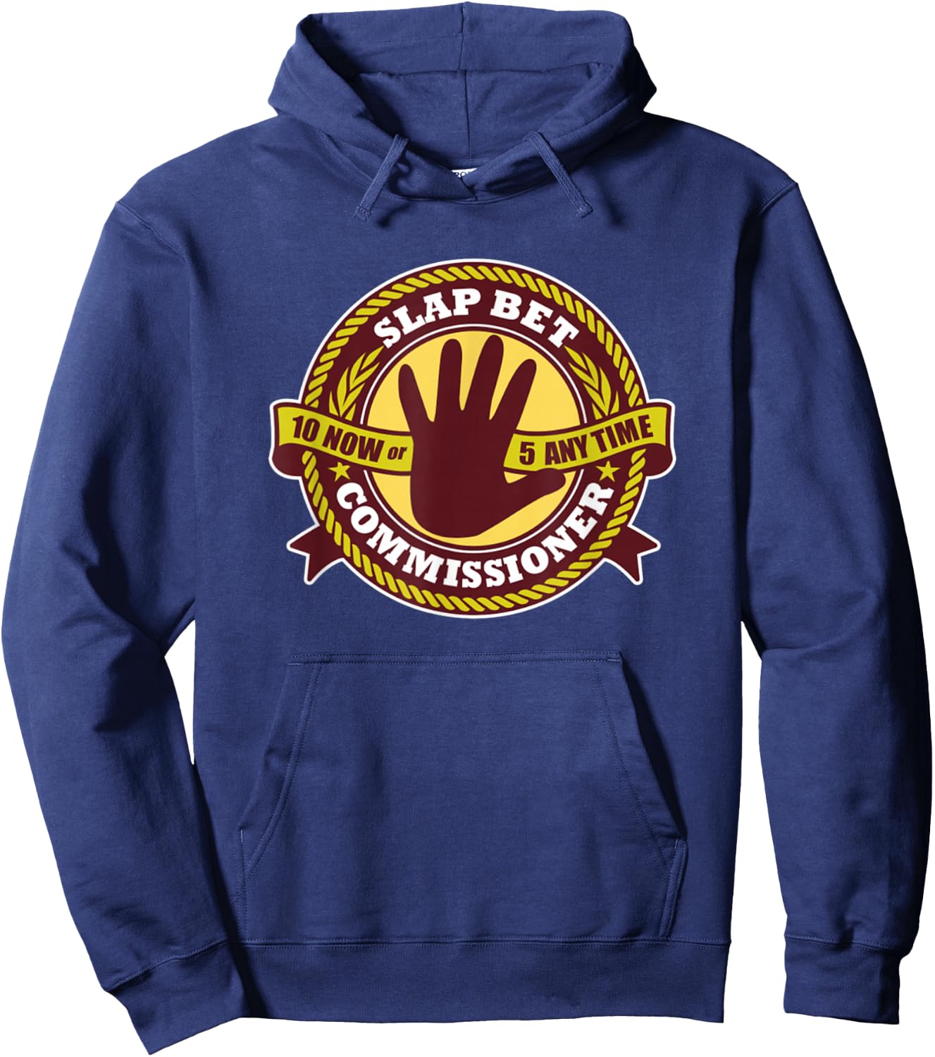 Slap Bet Commisioner Hoodie - Hoodie | Navy