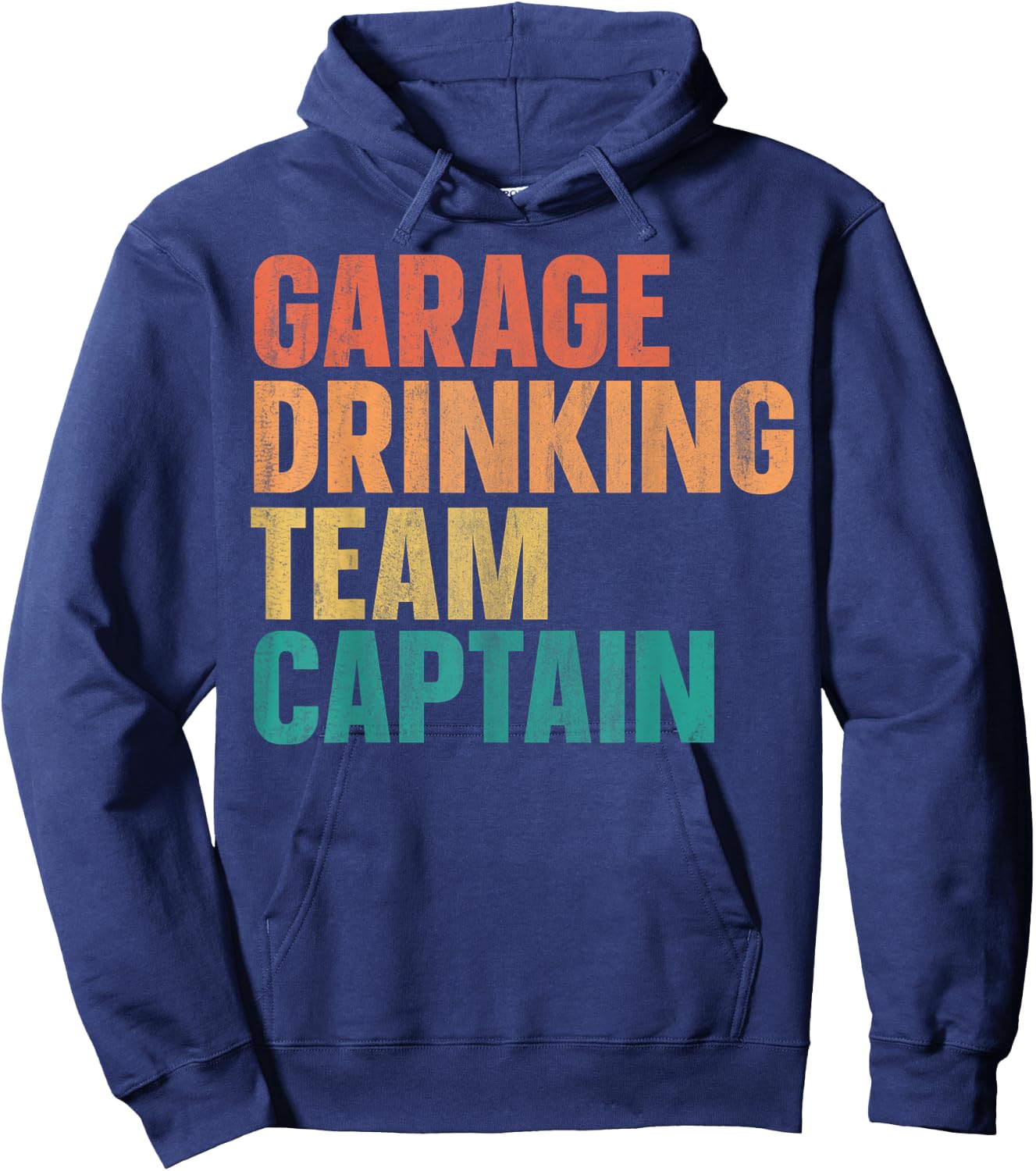 Garage Drinking Team Captain Hoodie - Hoodie | Navy