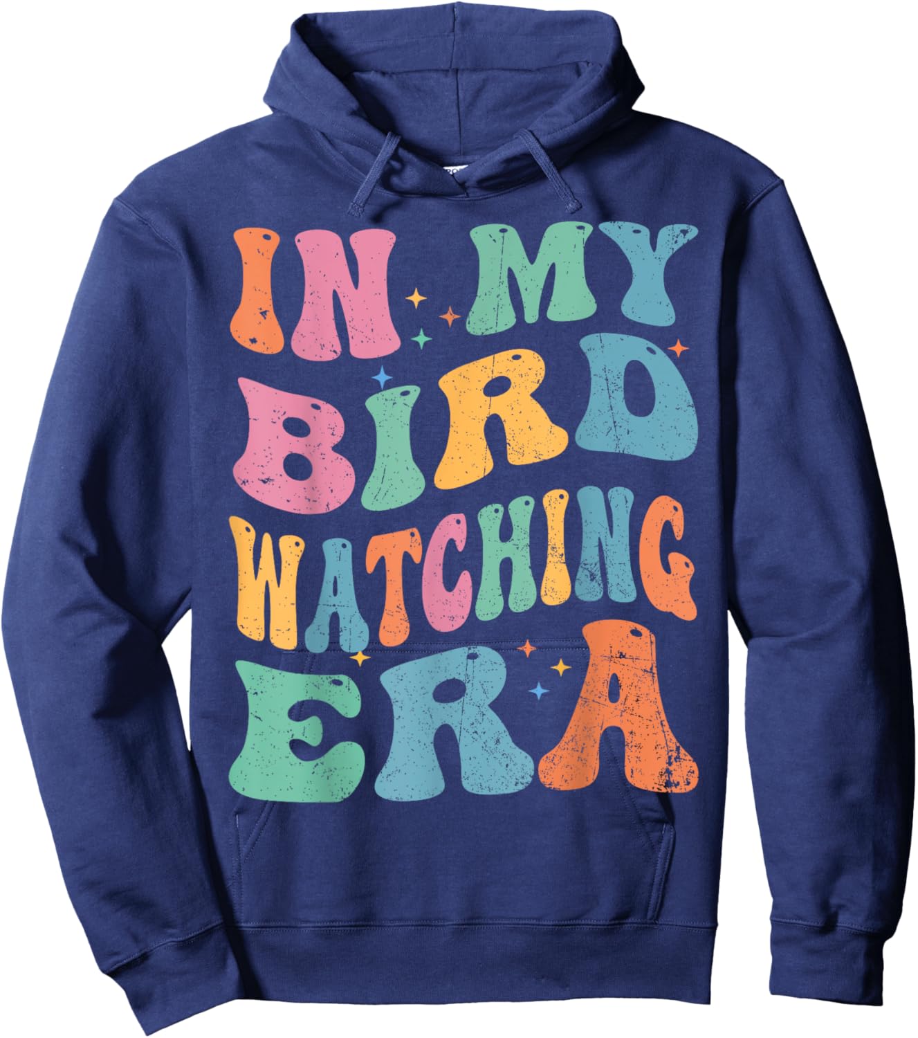 Cute In My Bird Watching Era Funny Birds Lovers Hoodie - Hoodie | Navy