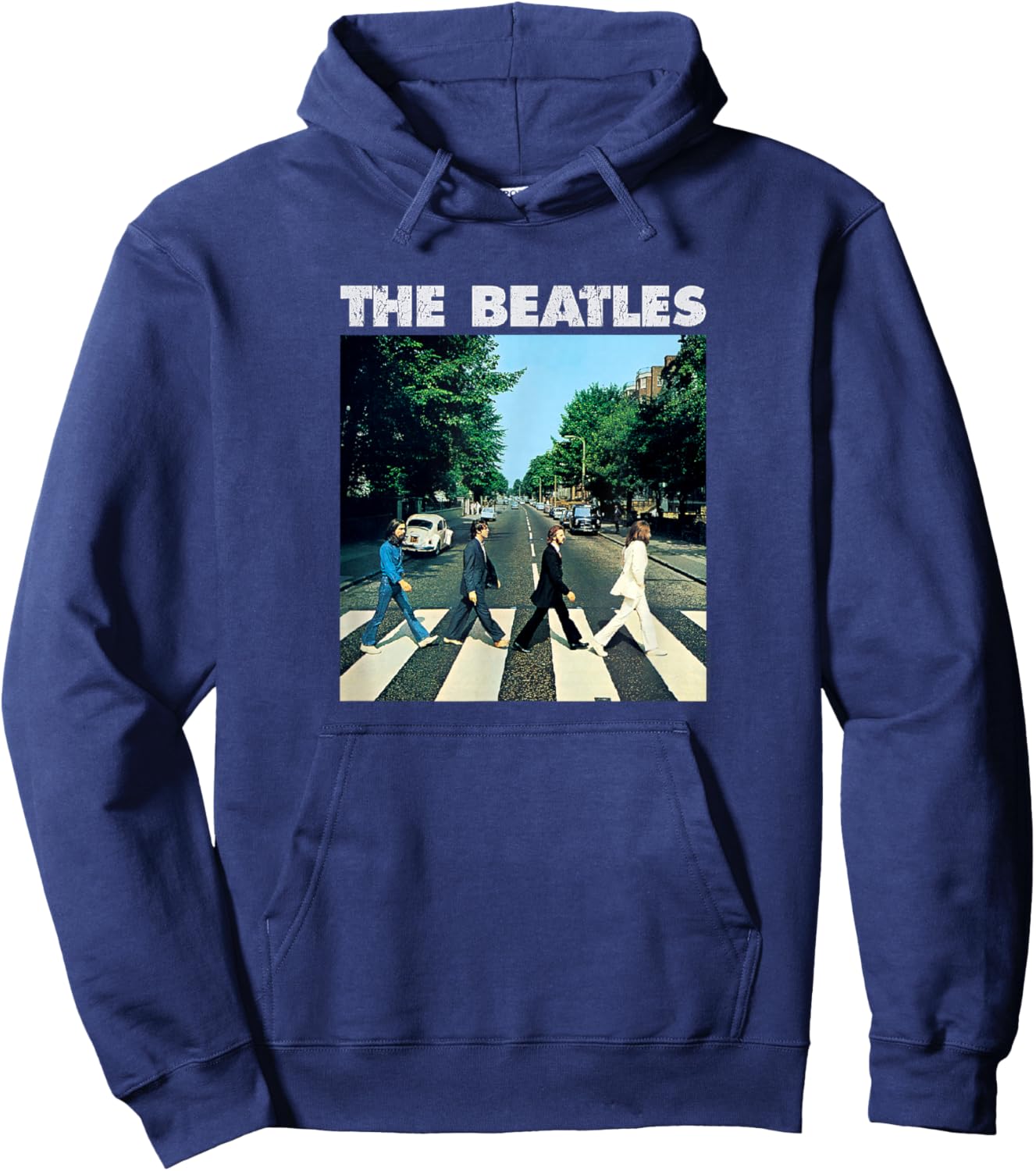The Beatles - Crossing Abbey Road Hoodie - Hoodie | Navy