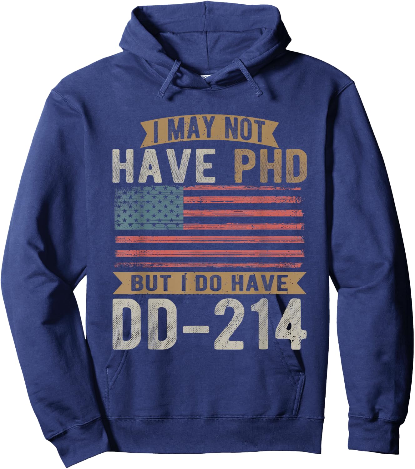 US Veteran, DD-214, Funny Army, Vietnam Veteran Hoodie - Hoodie | Navy