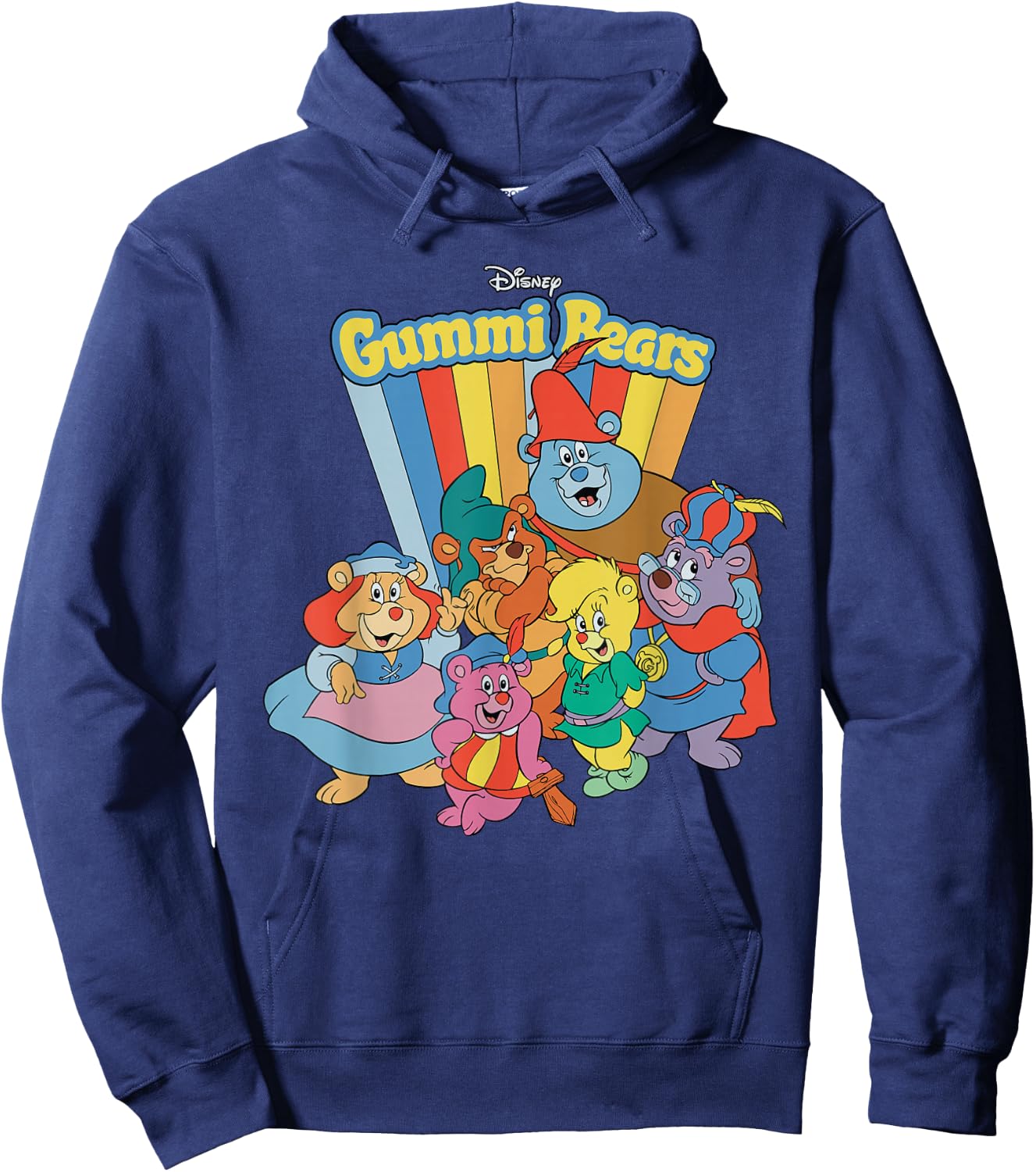 Disney Rubber Bear Band Retro Hoodie - Hoodie | Navy