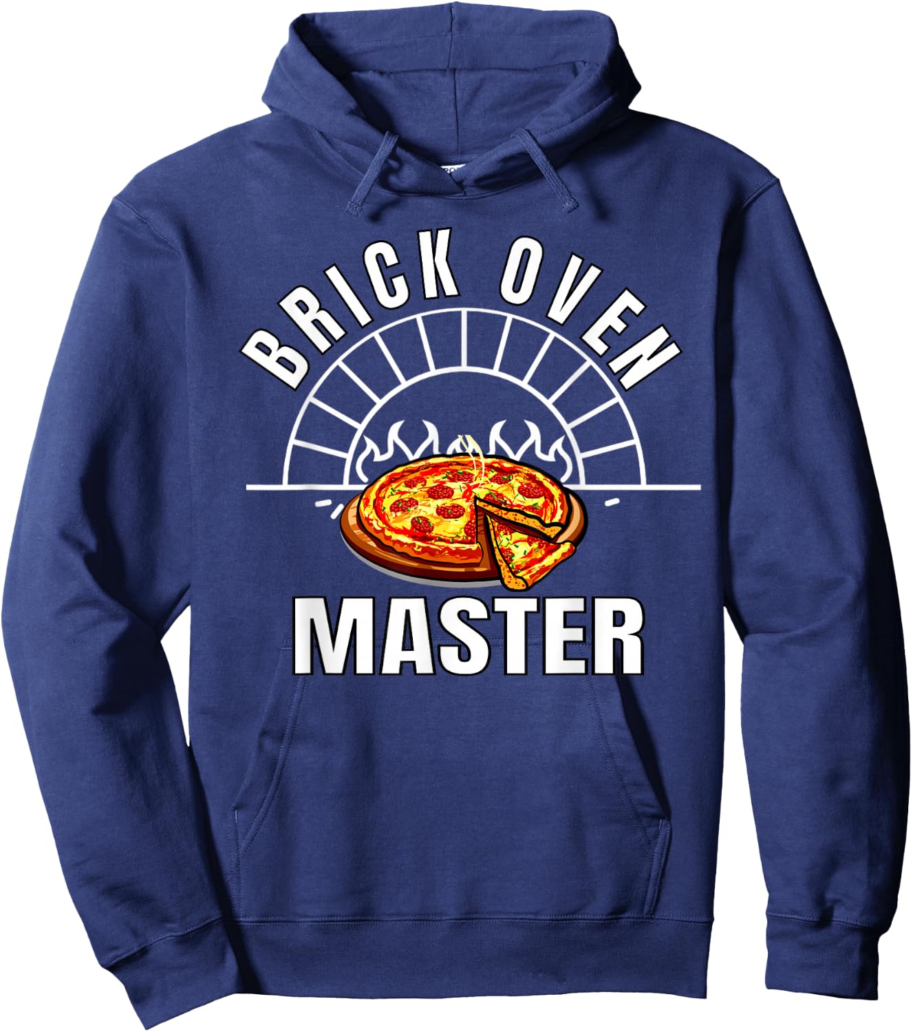 Brick Oven Pizza Maker Master Hoodie - Hoodie | Navy