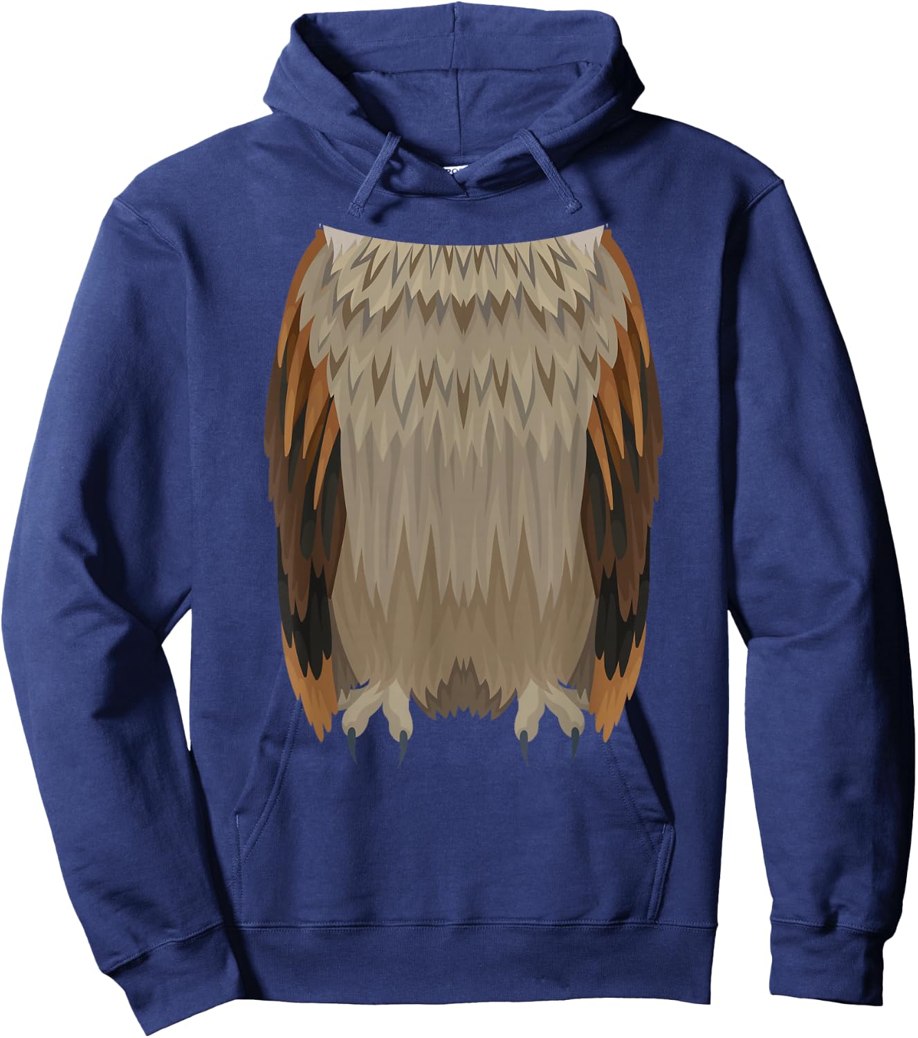 Funny Headless Owl Easy Halloween Costume Hoodie - Hoodie | Navy