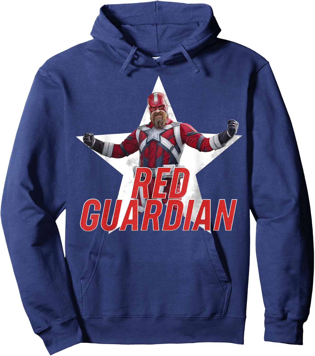 Marvel Black Widow Red Guardian Portrait Hoodie - Hoodie | Navy
