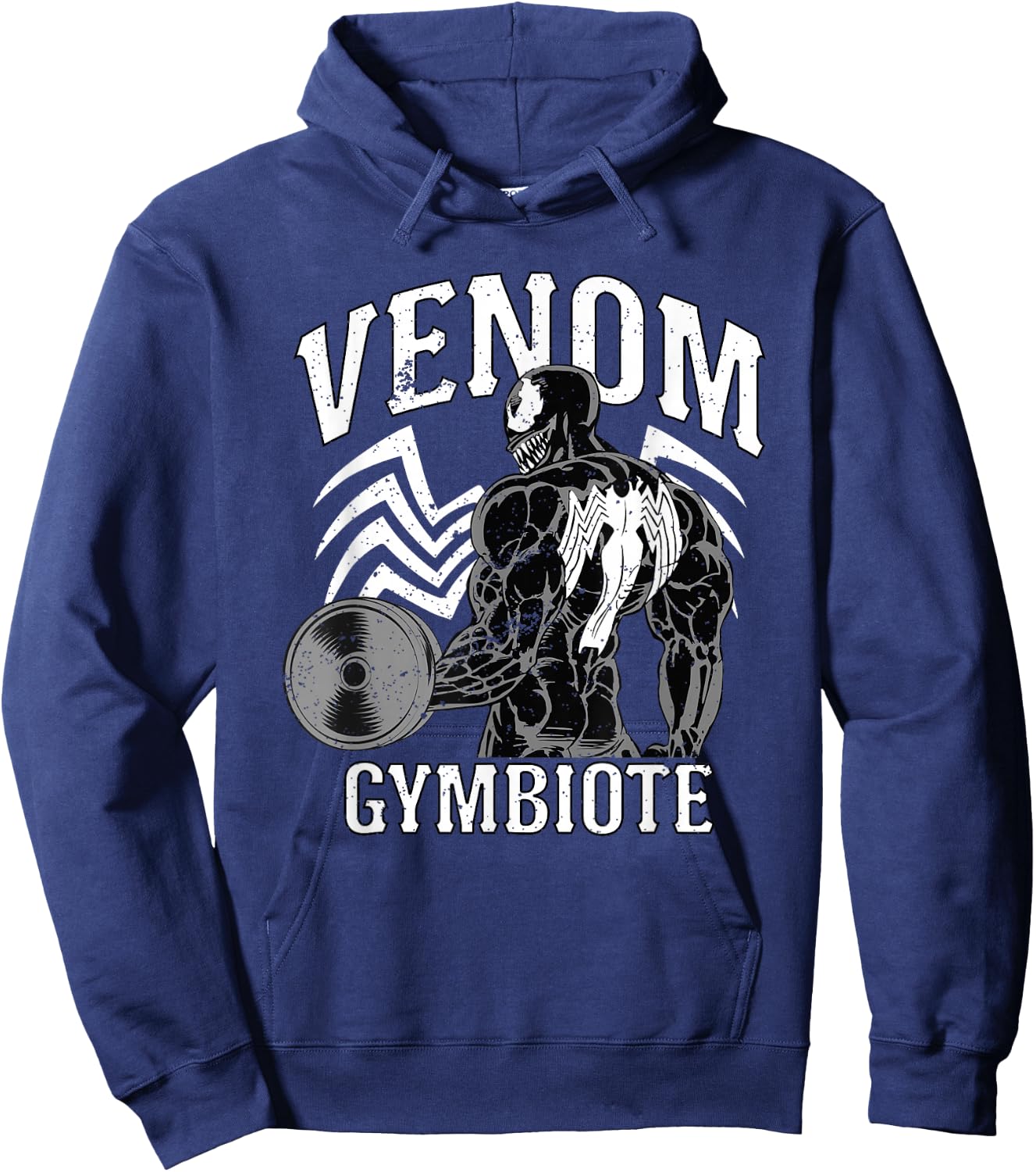 Marvel Venom Gymbiote Workout Small Hoodie - Hoodie | Navy