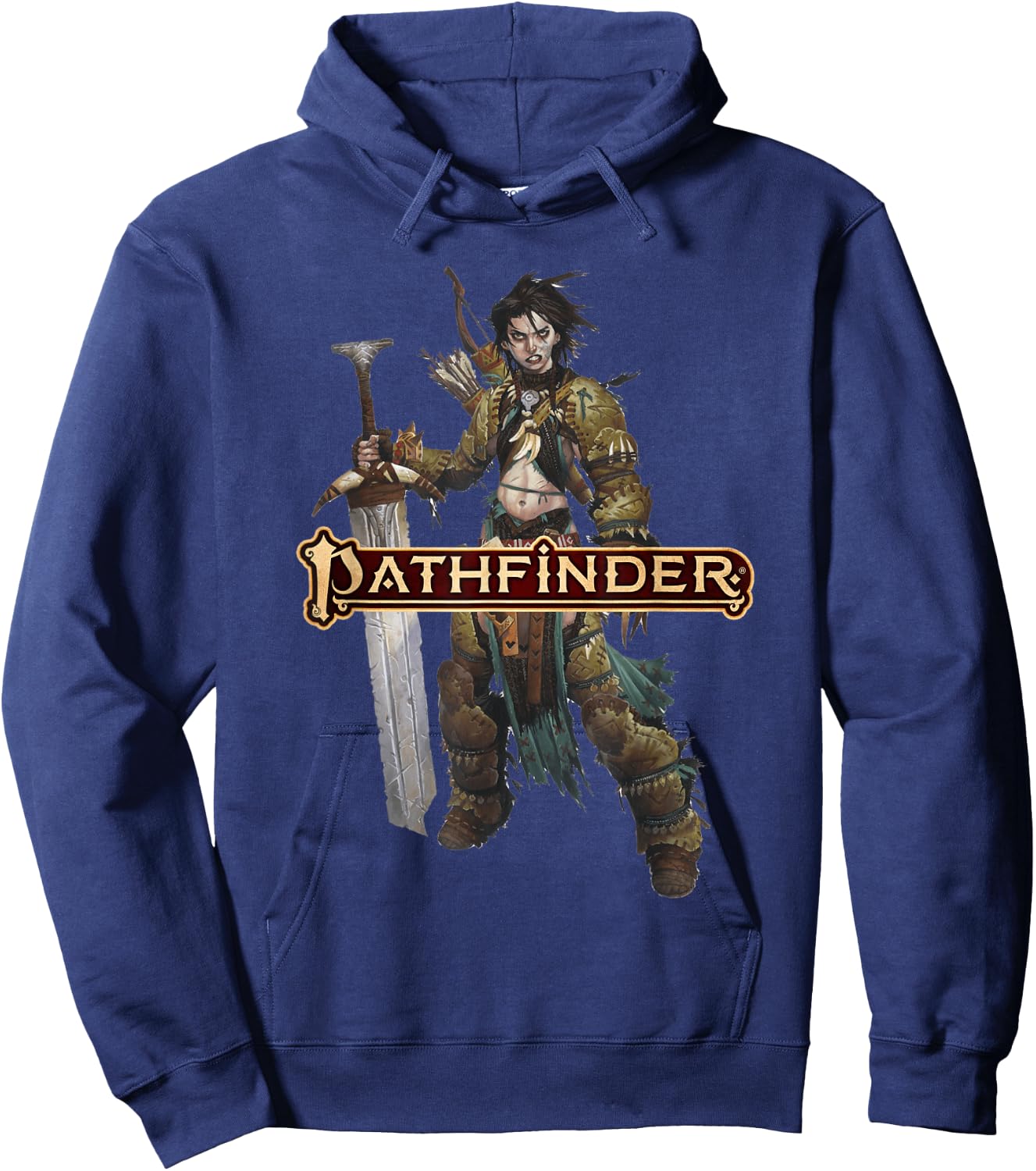 Pathfinder: Amiri The Barbarian Hoodie - Hoodie | Navy