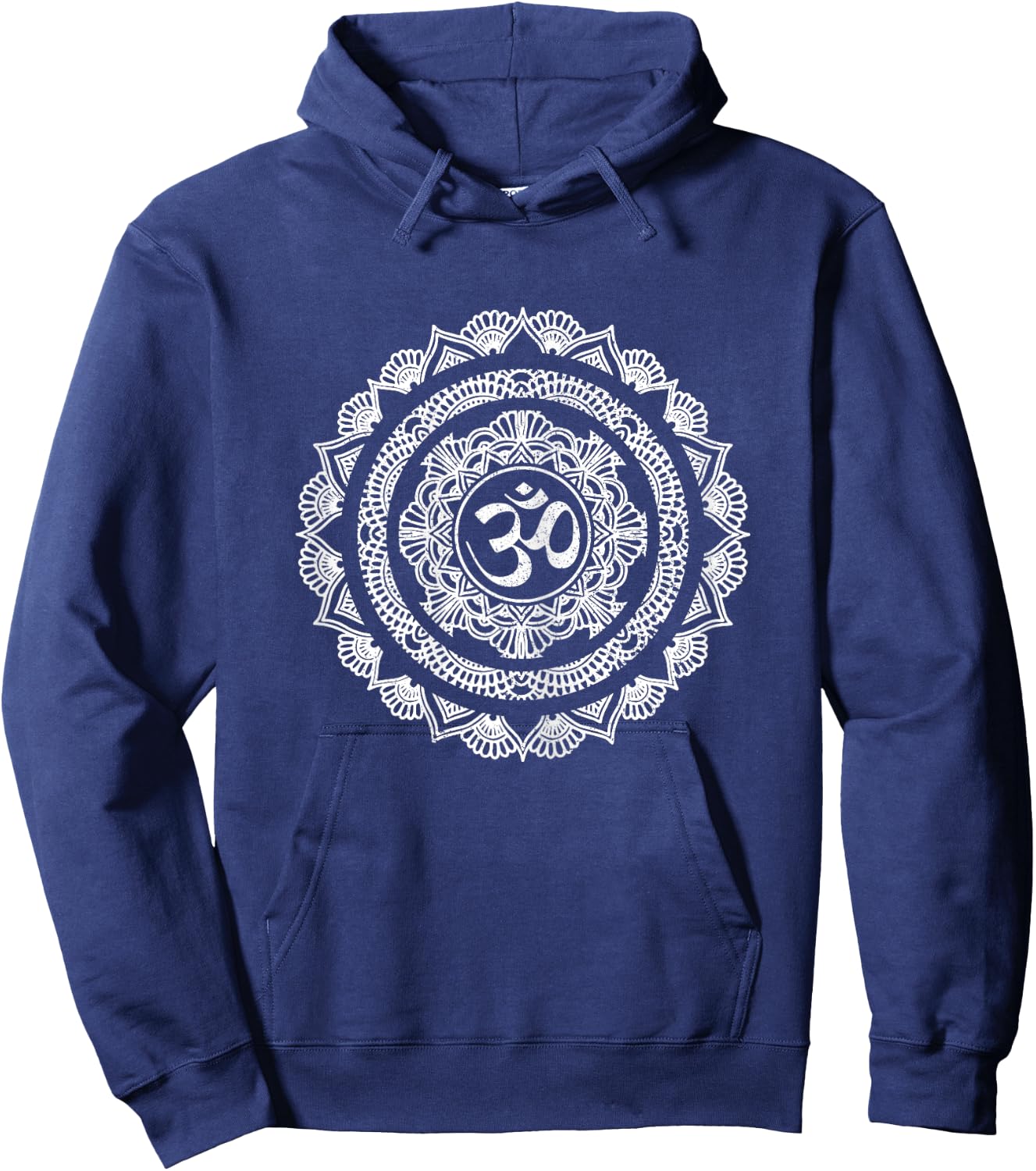 Yoga Mandala Om Symbol Buddha Yogi Gift Hoodie - Hoodie | Navy