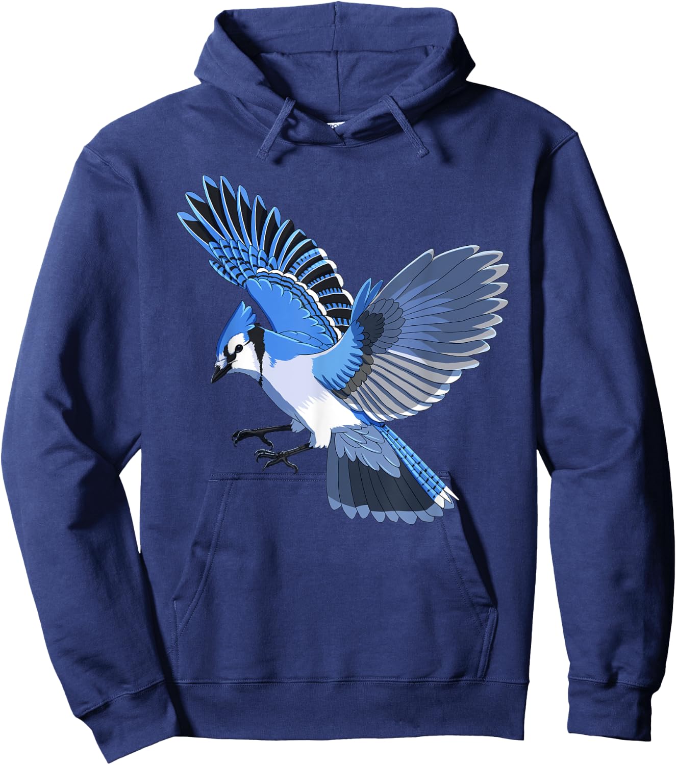 Animal Bird Blue Jay Hoodie - Hoodie | Navy