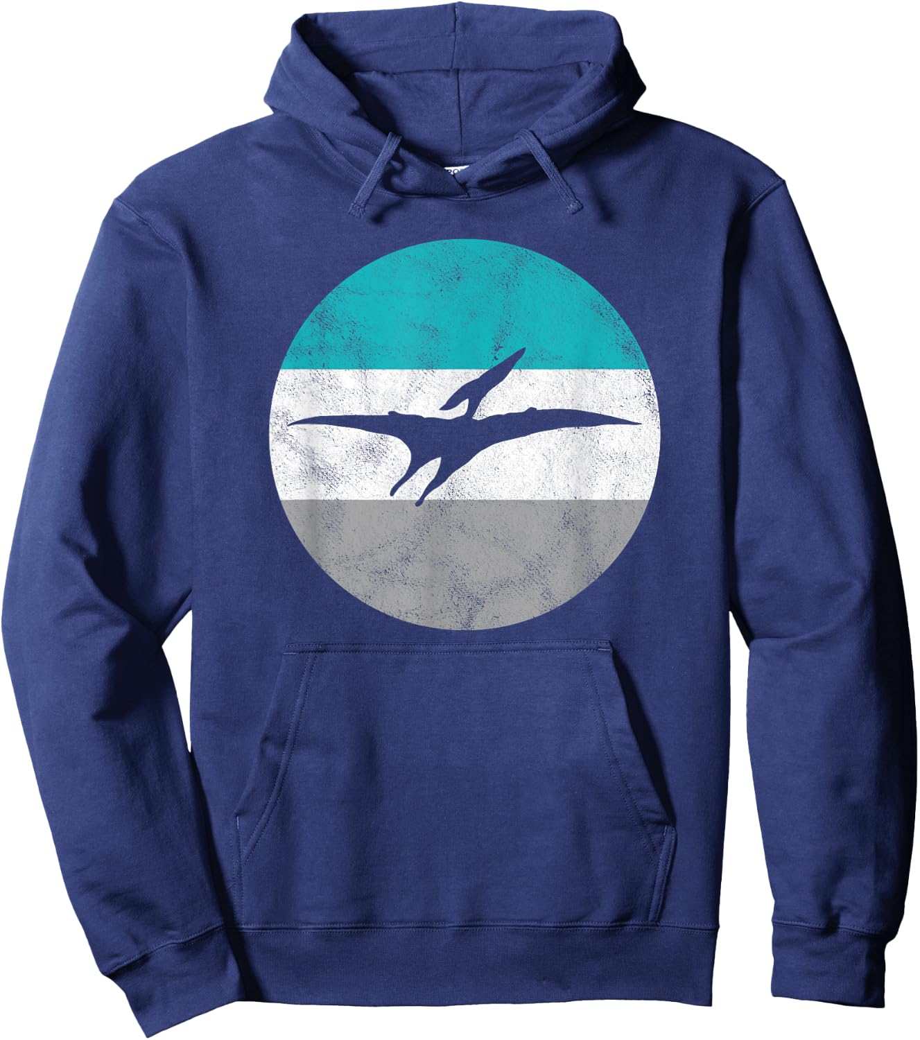 Pterodactyl Retro Dinosaur Gift or Boys Hoodie - Hoodie | Navy