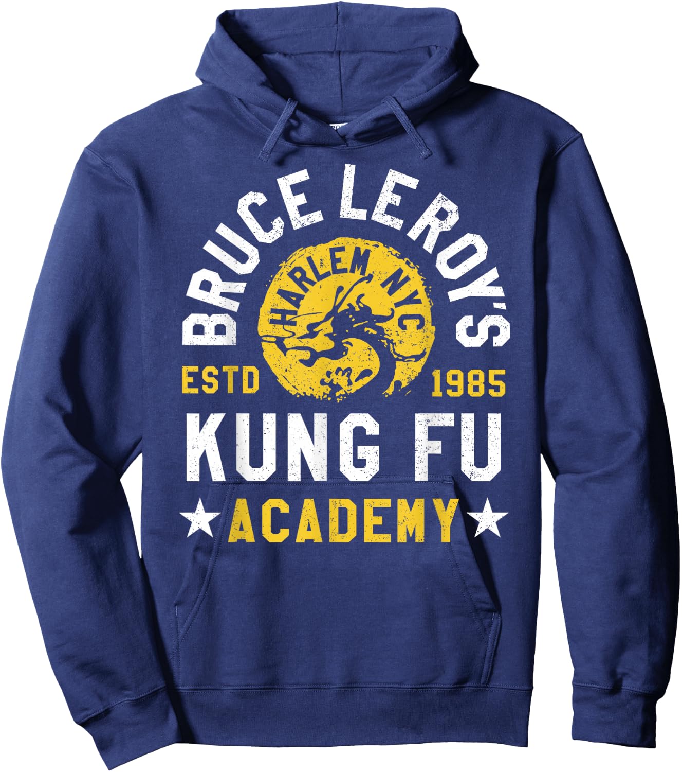 Bruce Leroy's Kung Fu , Women Hoodie - Hoodie | Navy
